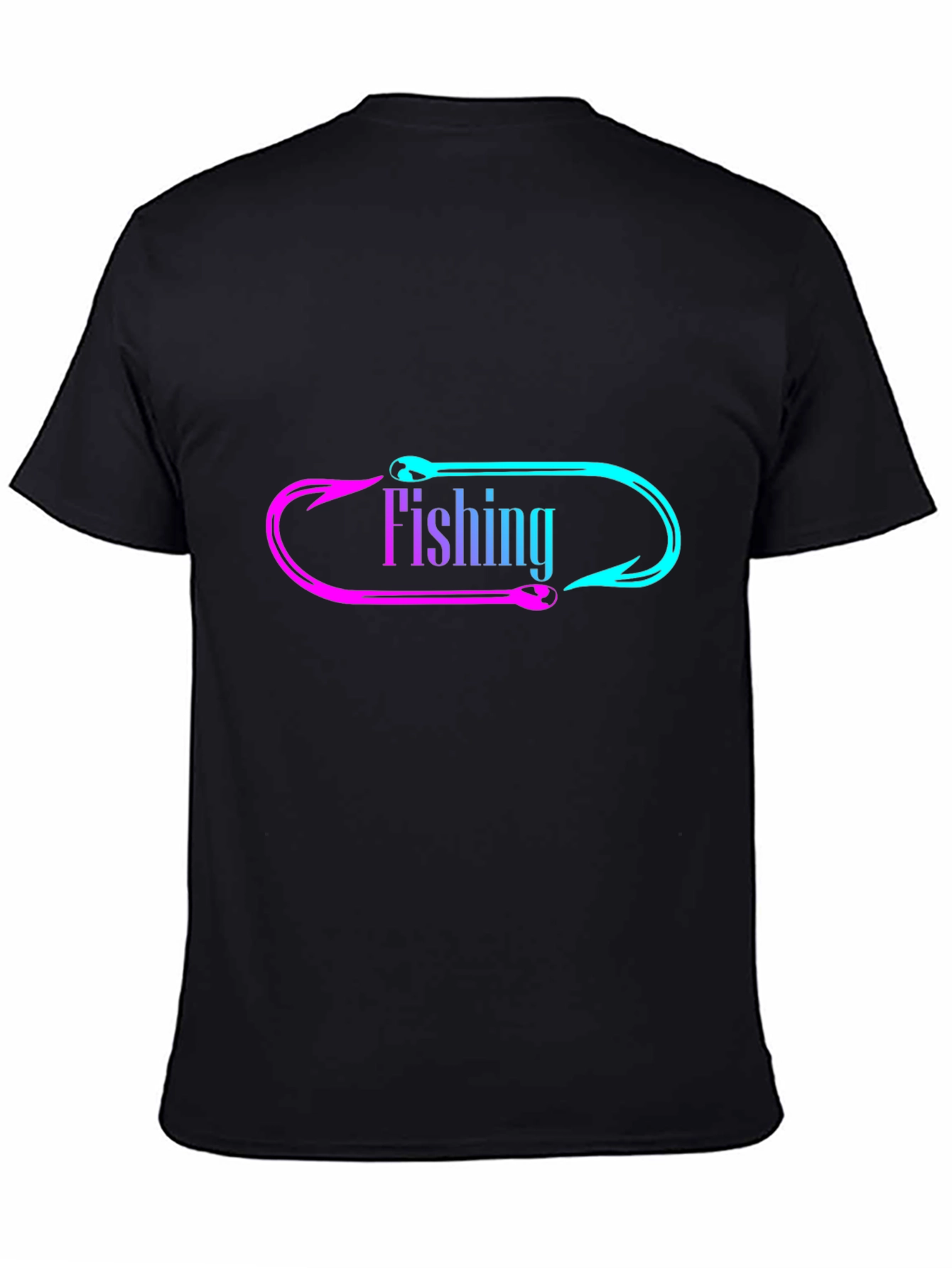 Fishing Hook Graphic Tee - Anglers Style!
