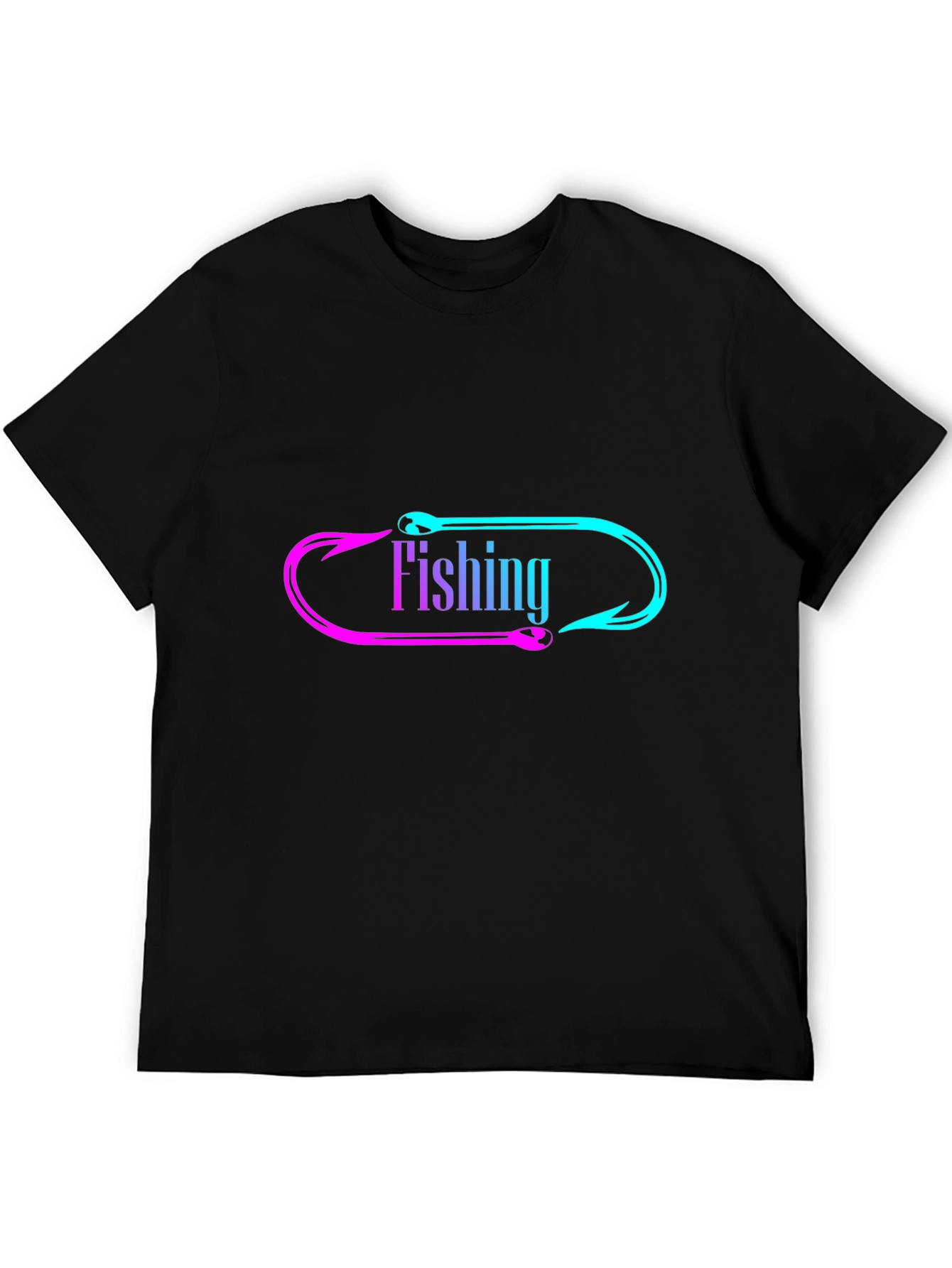 Fishing Hook Graphic Tee - Anglers Style!