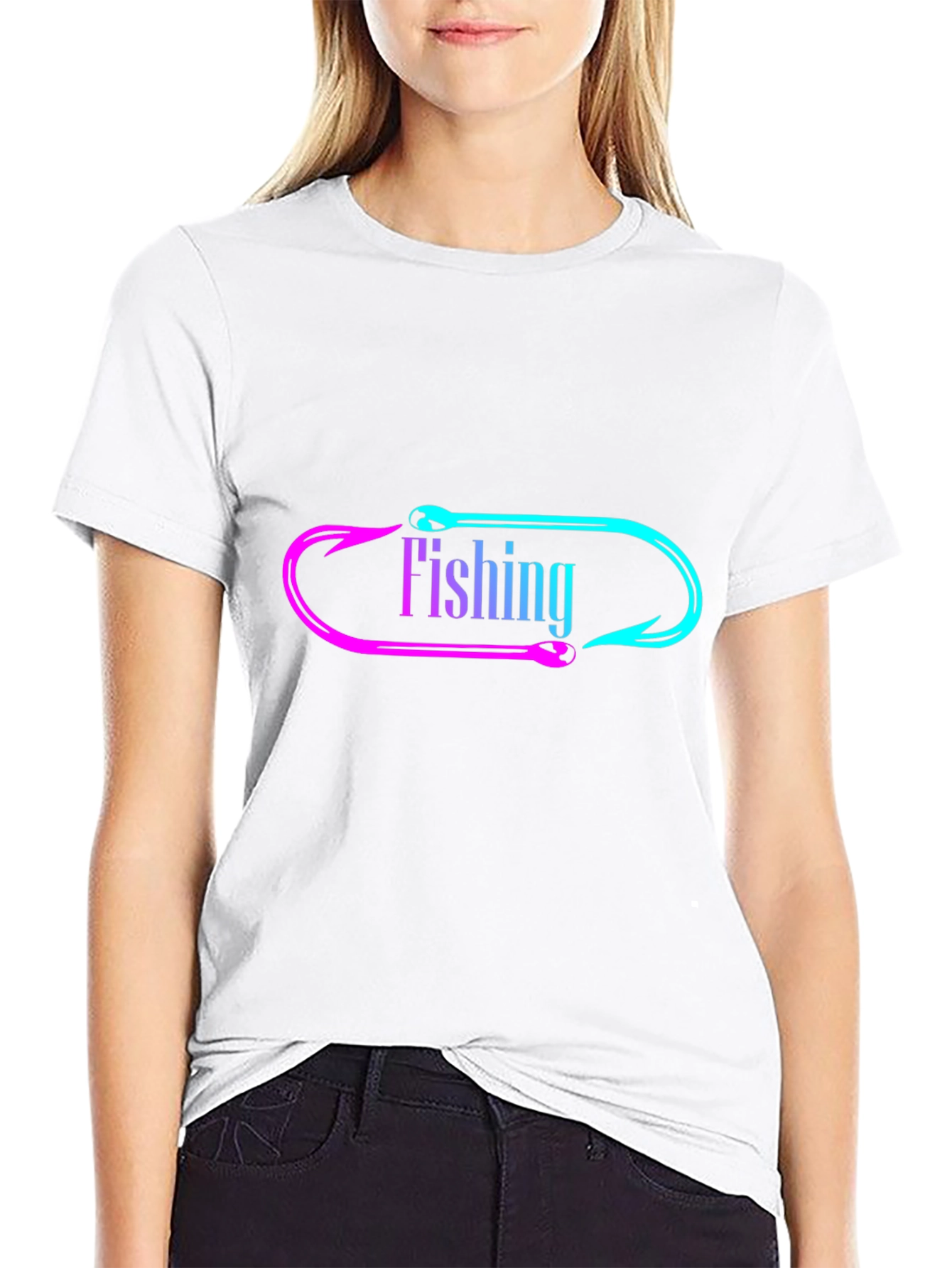 Fishing Hook Graphic Tee - Anglers Style!