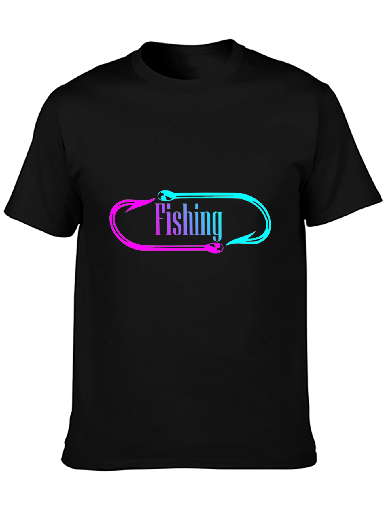 Fishing Hook Graphic Tee - Anglers Style!