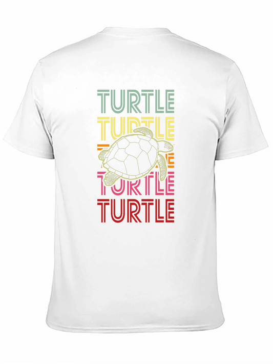 Retro Turtle Graphic T-Shirt