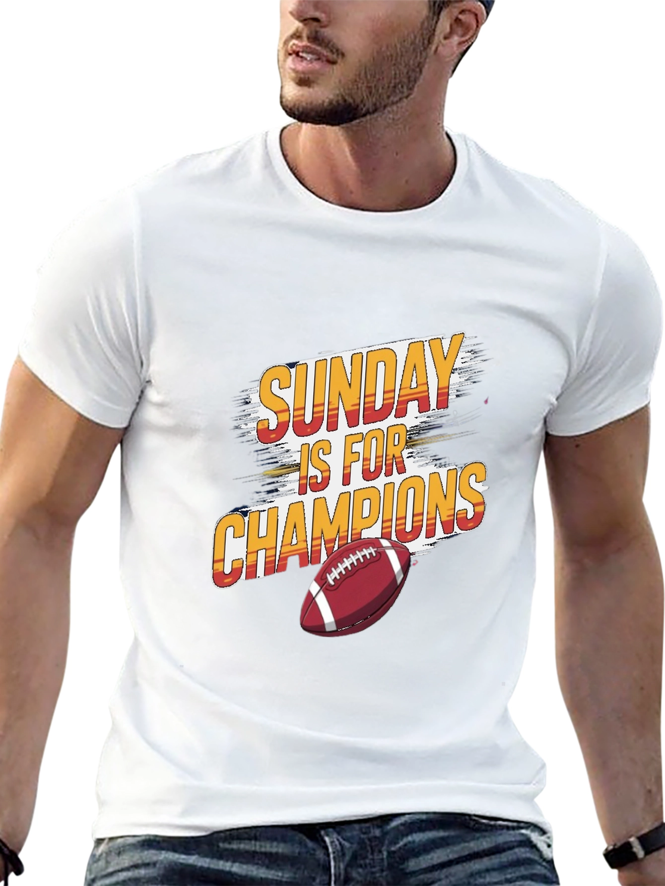 Sunday is for Champions Football T-Shirt