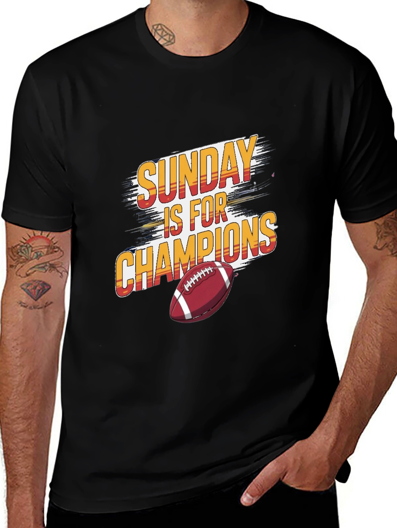 Sunday is for Champions Football T-Shirt