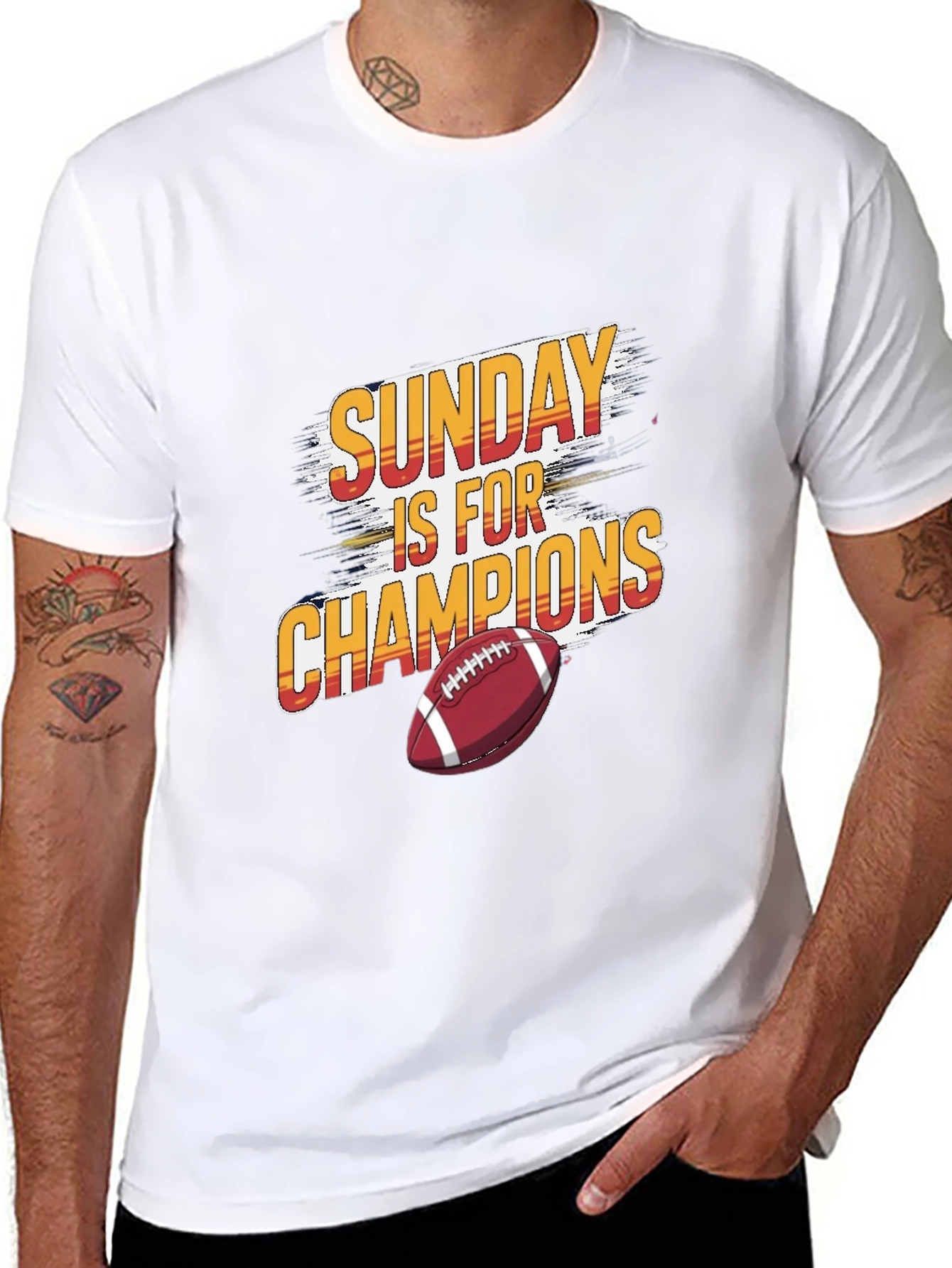 Sunday is for Champions Football T-Shirt