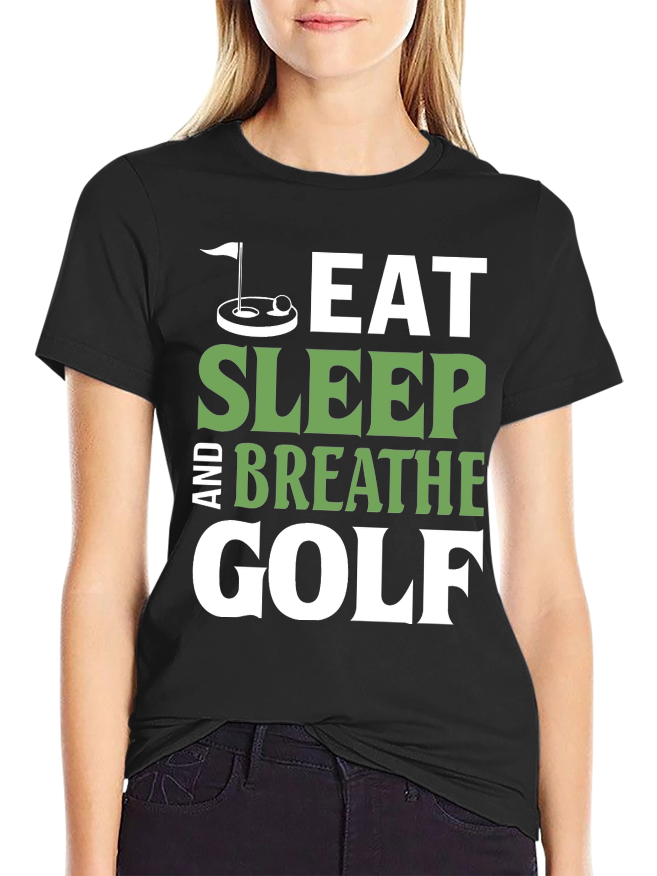 Eat Sleep Breathe Golf T-Shirt