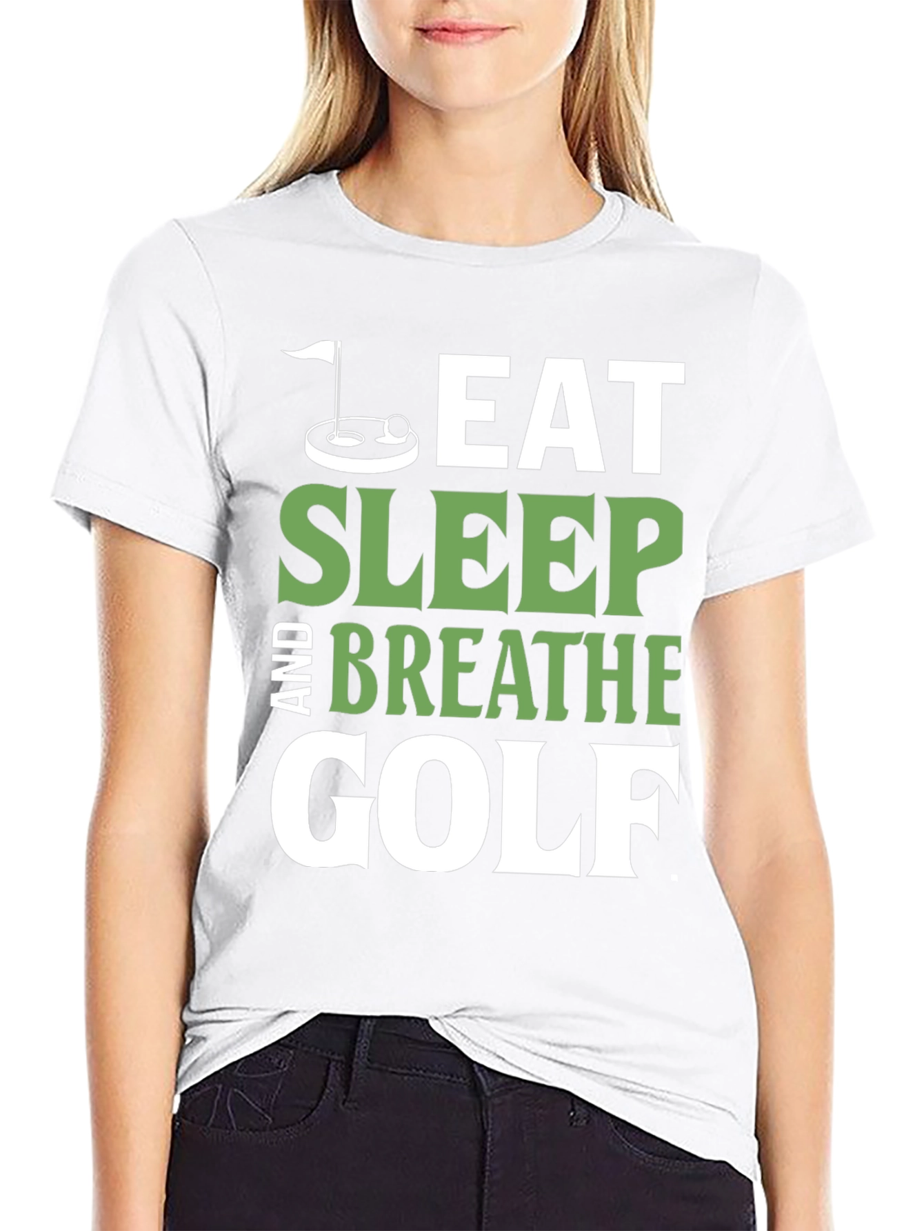 Eat Sleep Breathe Golf T-Shirt