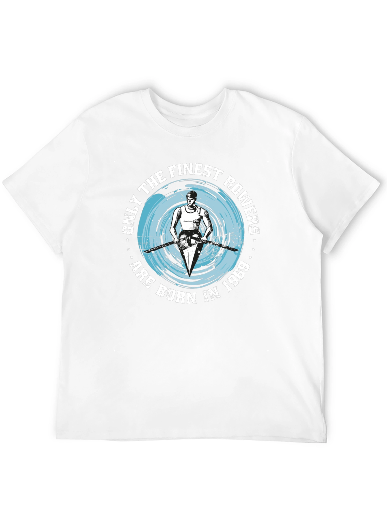 Finest Rowers Born in 1969 Black T-Shirt