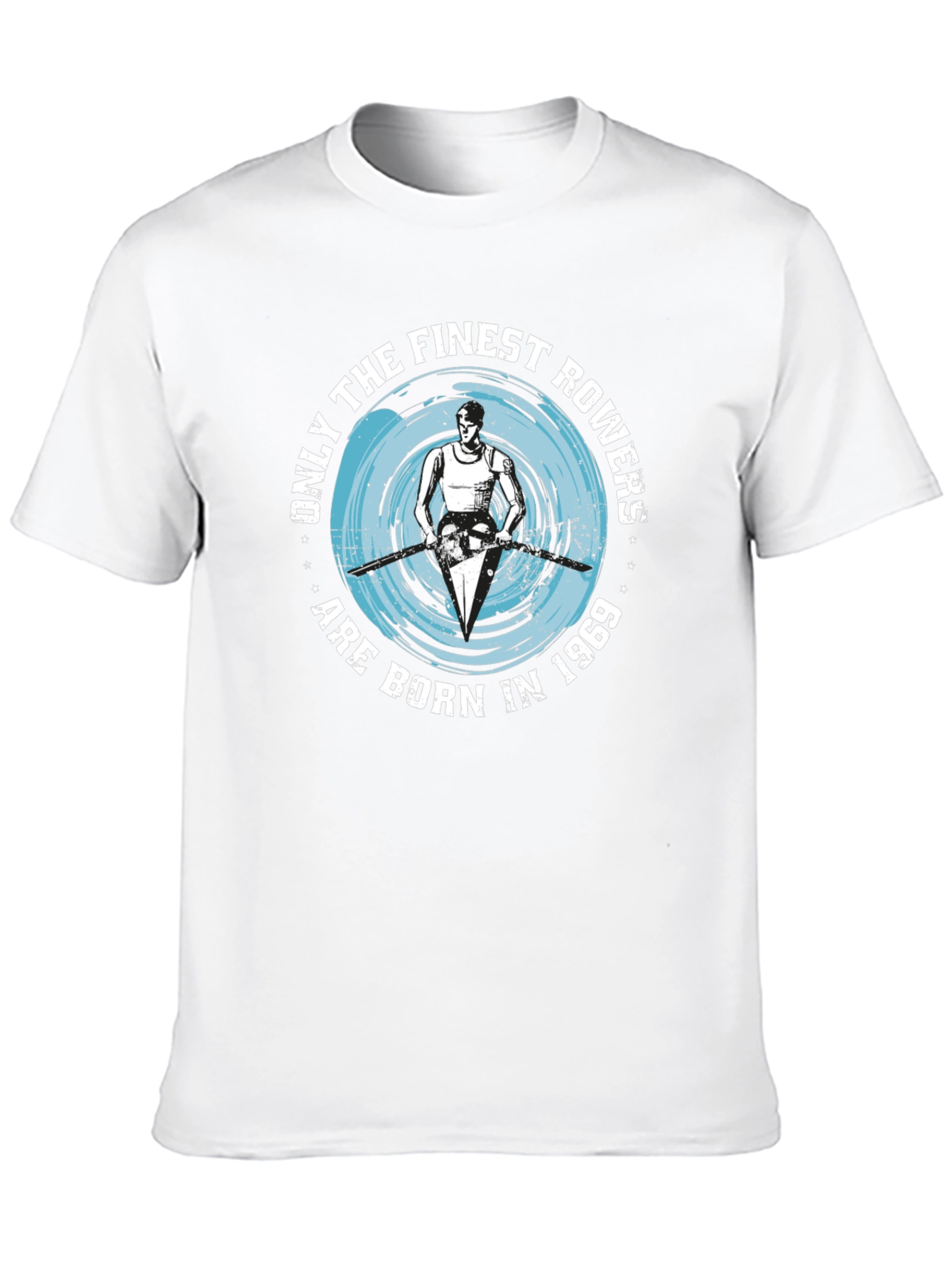 Finest Rowers Born in 1969 Black T-Shirt