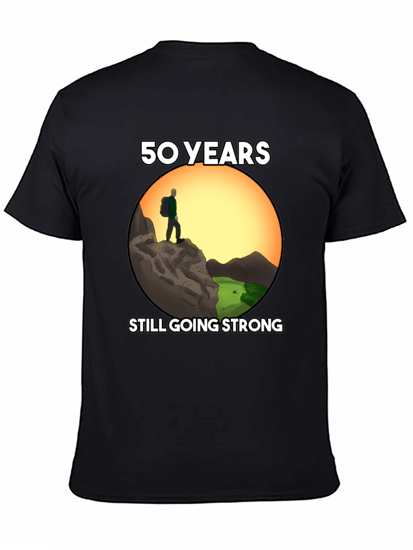 50 Years Still Going Strong Hiking T-Shirt