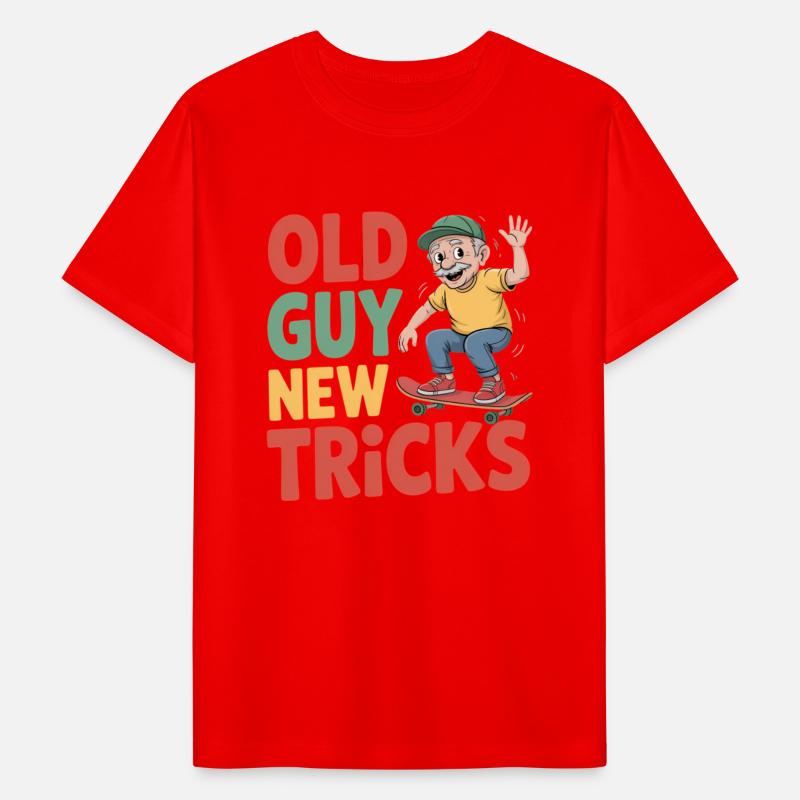 Old Guy New Tricks Funny Aging Humor Sarcastic