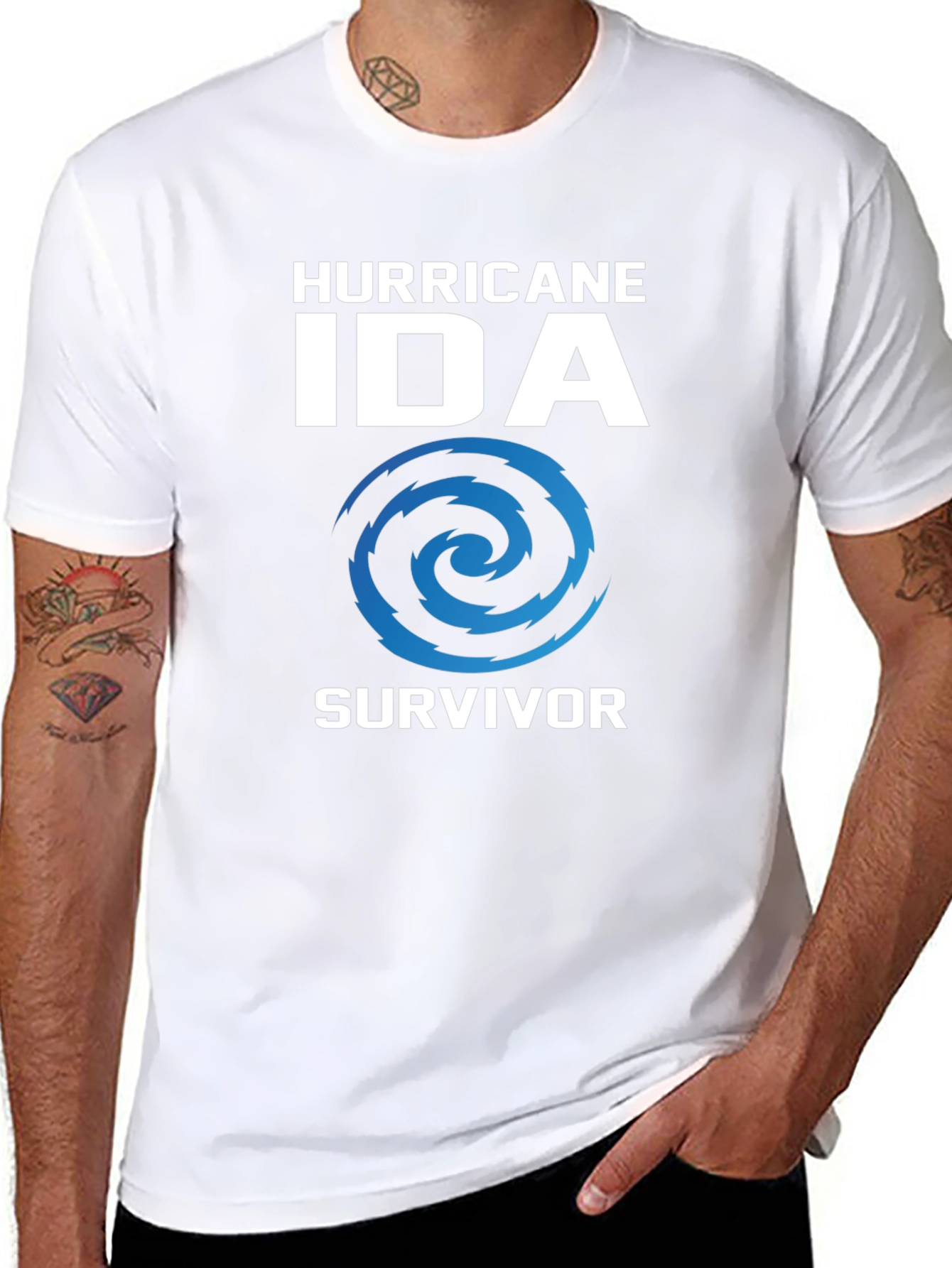 Hurricane Ida Survivor Tee - Unisex Comfort