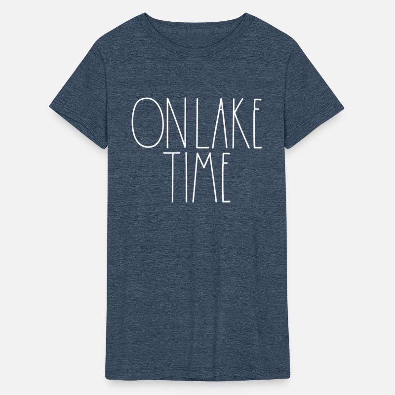 On Lake Time White Rae Dunn Inspired Minimalist