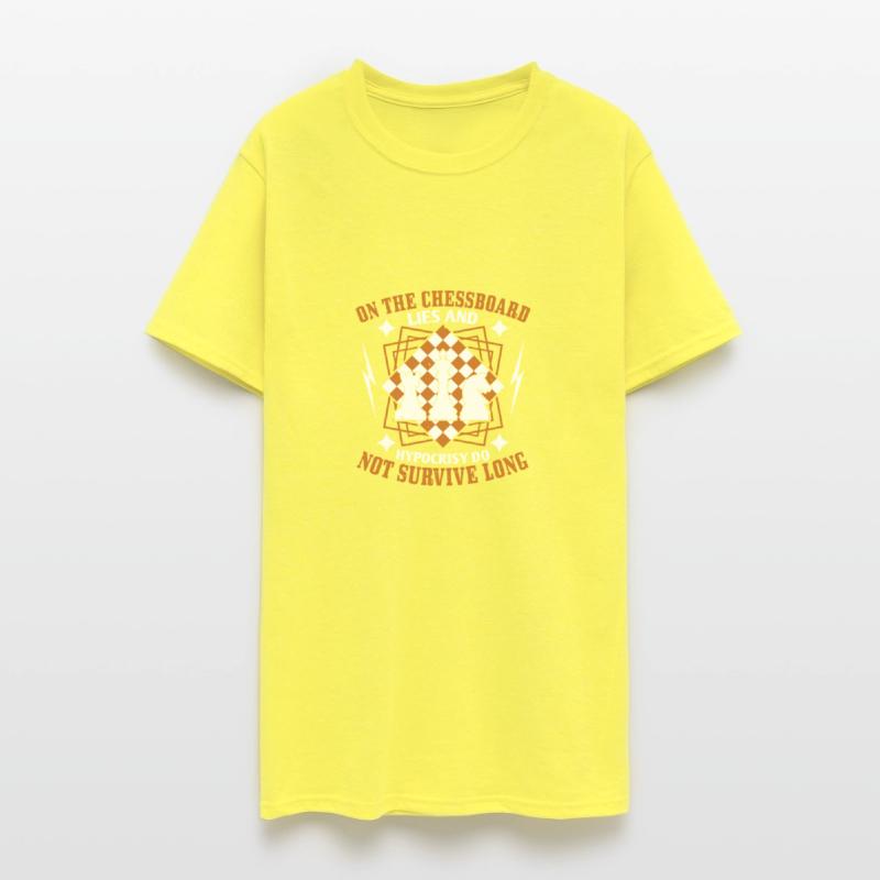 On the chessboard, lies and hypocrisy do not