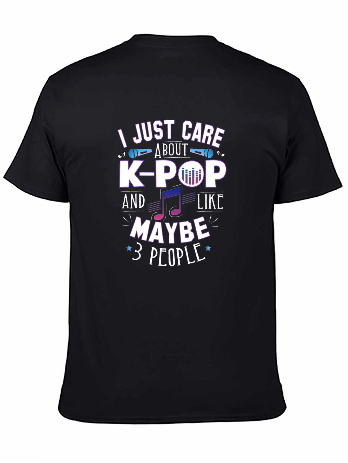 K-Pop Fan T-Shirt - I Just Care About K-Pop
