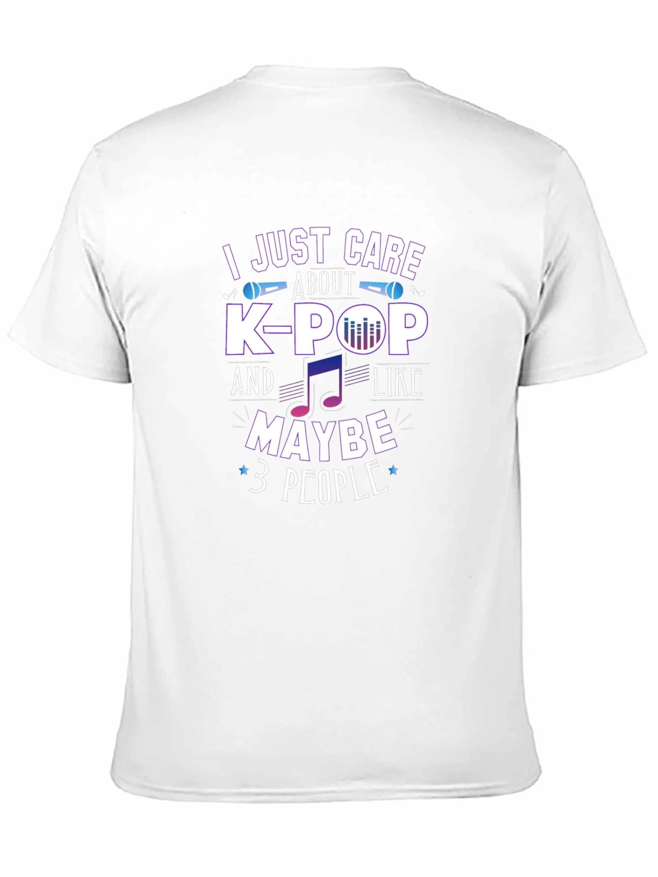 K-Pop Fan T-Shirt - I Just Care About K-Pop