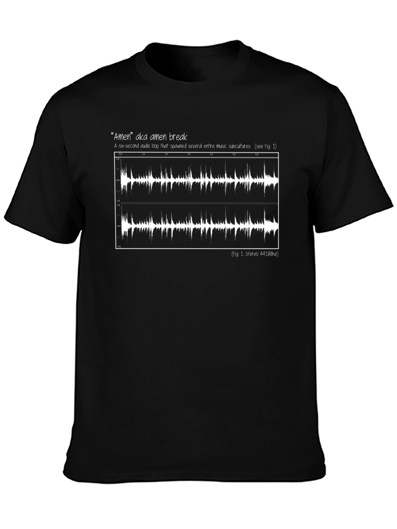 Amen Break T-Shirt - Iconic Music Sample Tee
