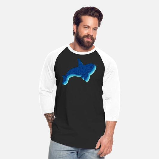 Orca Shirt, Blue Water Orca Killer Whale Native