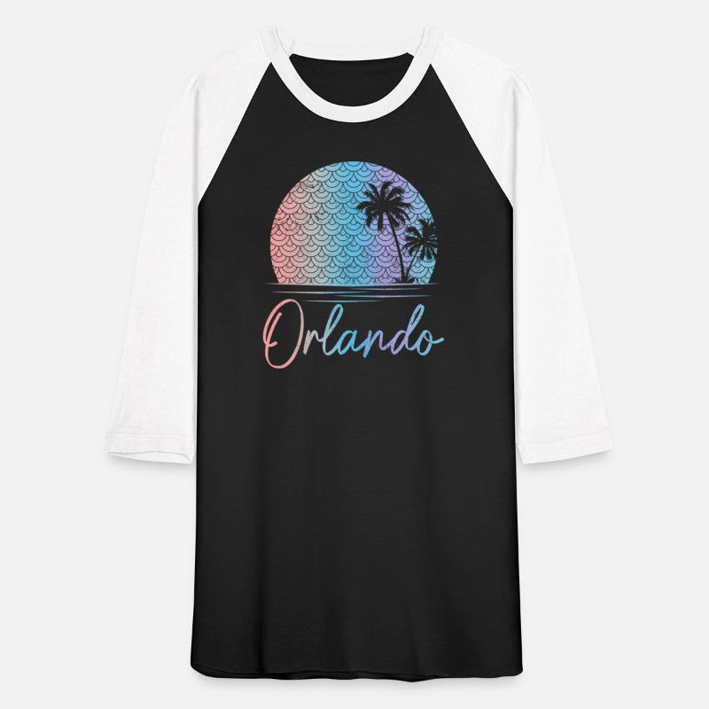 Orlando Florida Mermaid Palm Trees Vintage Beach