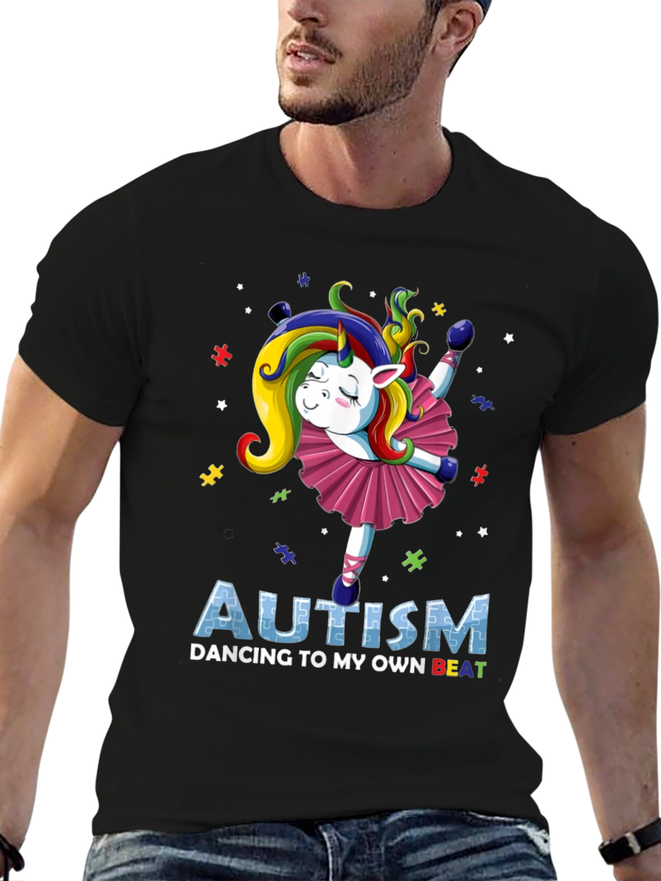 Autism Awareness Unicorn T-Shirt