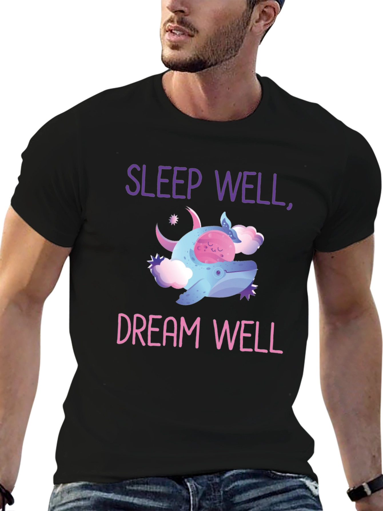Sleep Well Dream Well Graphic T-Shirt