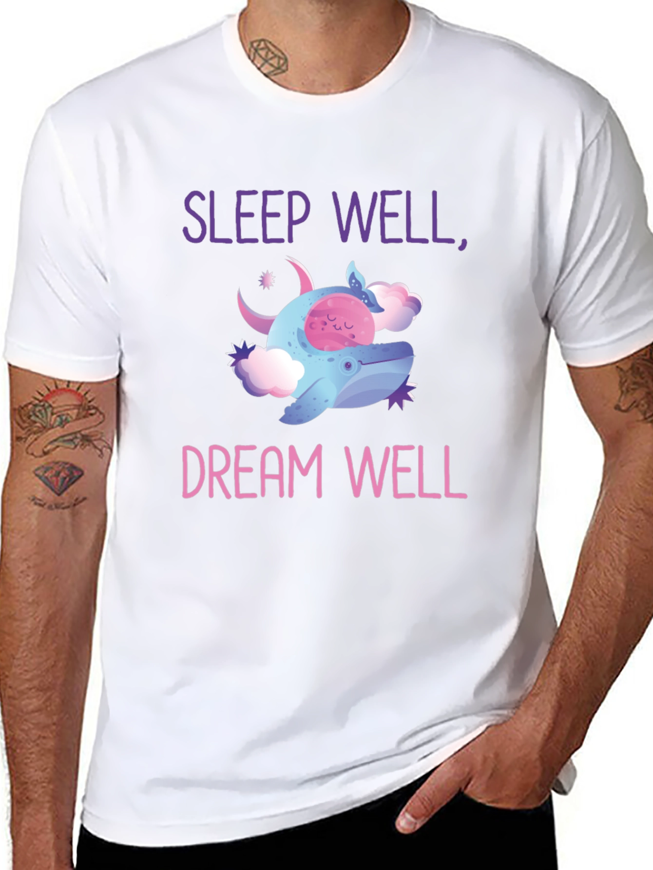 Sleep Well Dream Well Graphic T-Shirt
