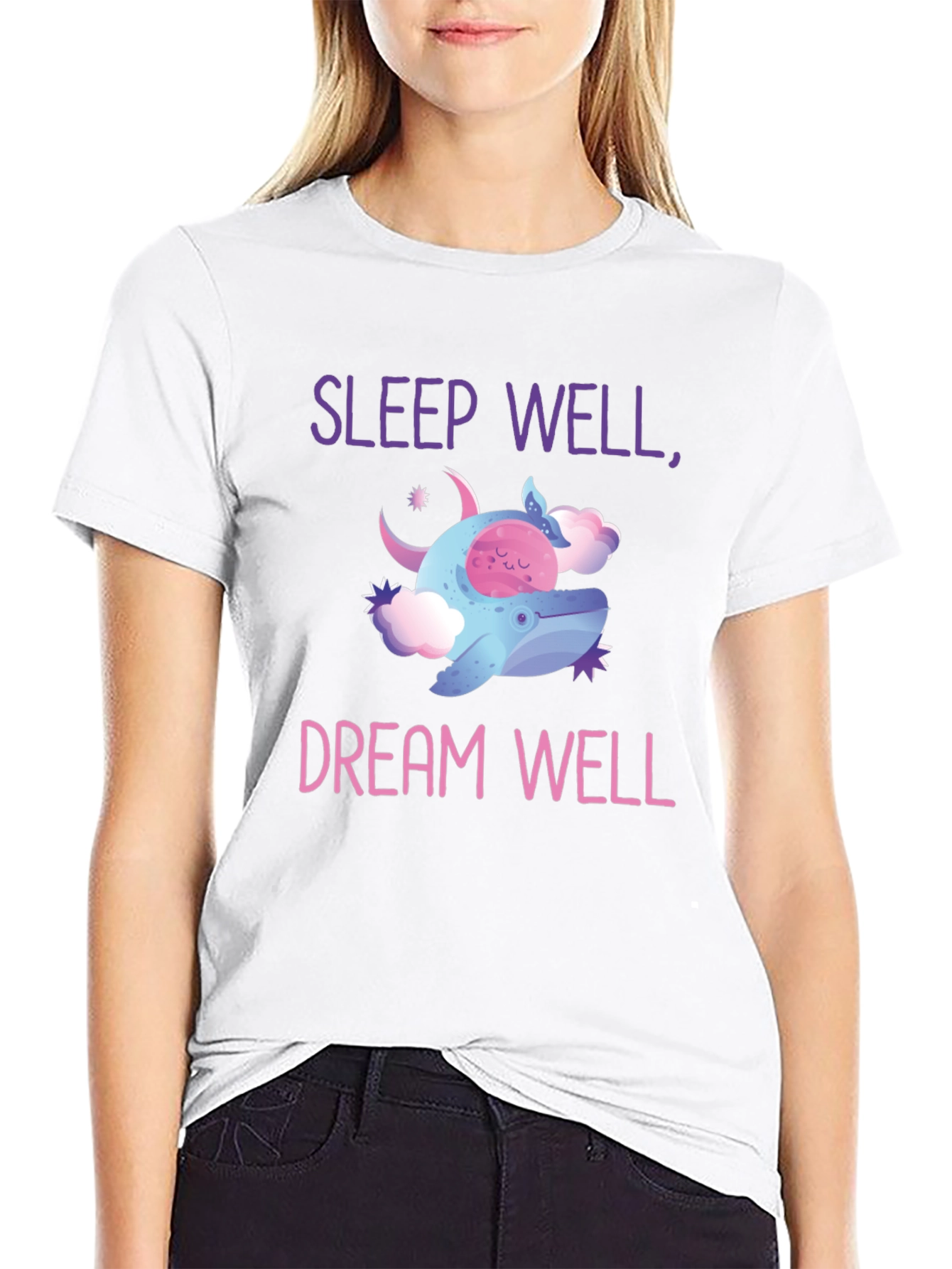 Sleep Well Dream Well Graphic T-Shirt