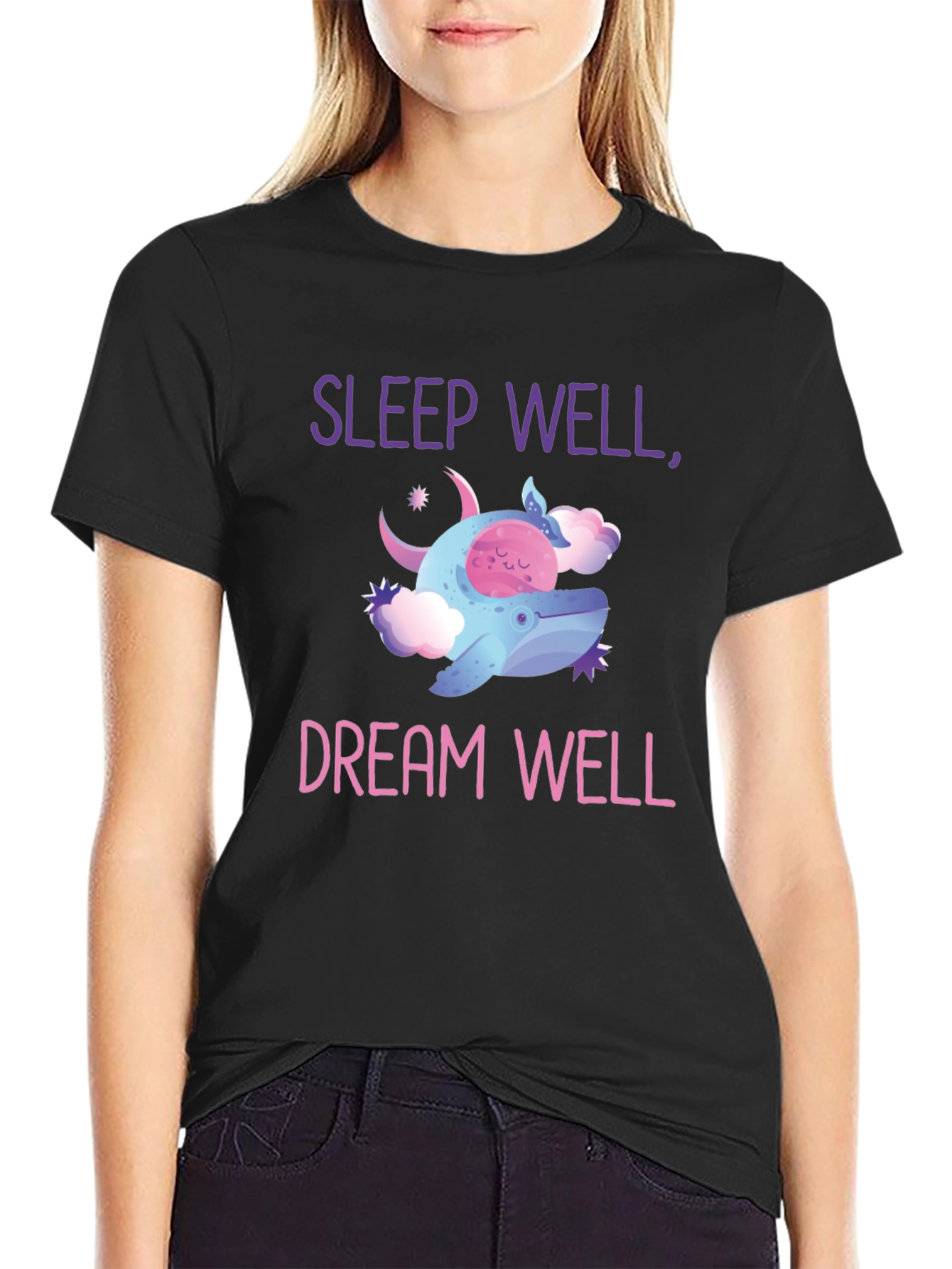 Sleep Well Dream Well Graphic T-Shirt