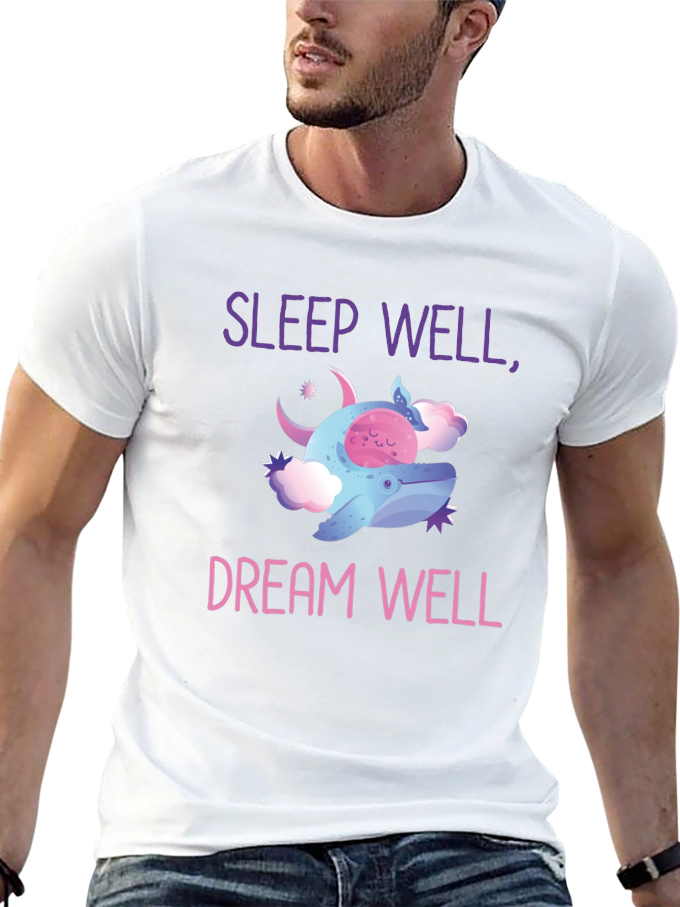 Sleep Well Dream Well Graphic T-Shirt