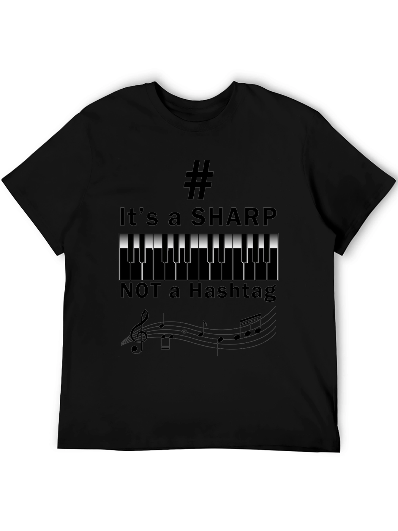 Its a Sharp Music Shirt - Funny Musician Tee