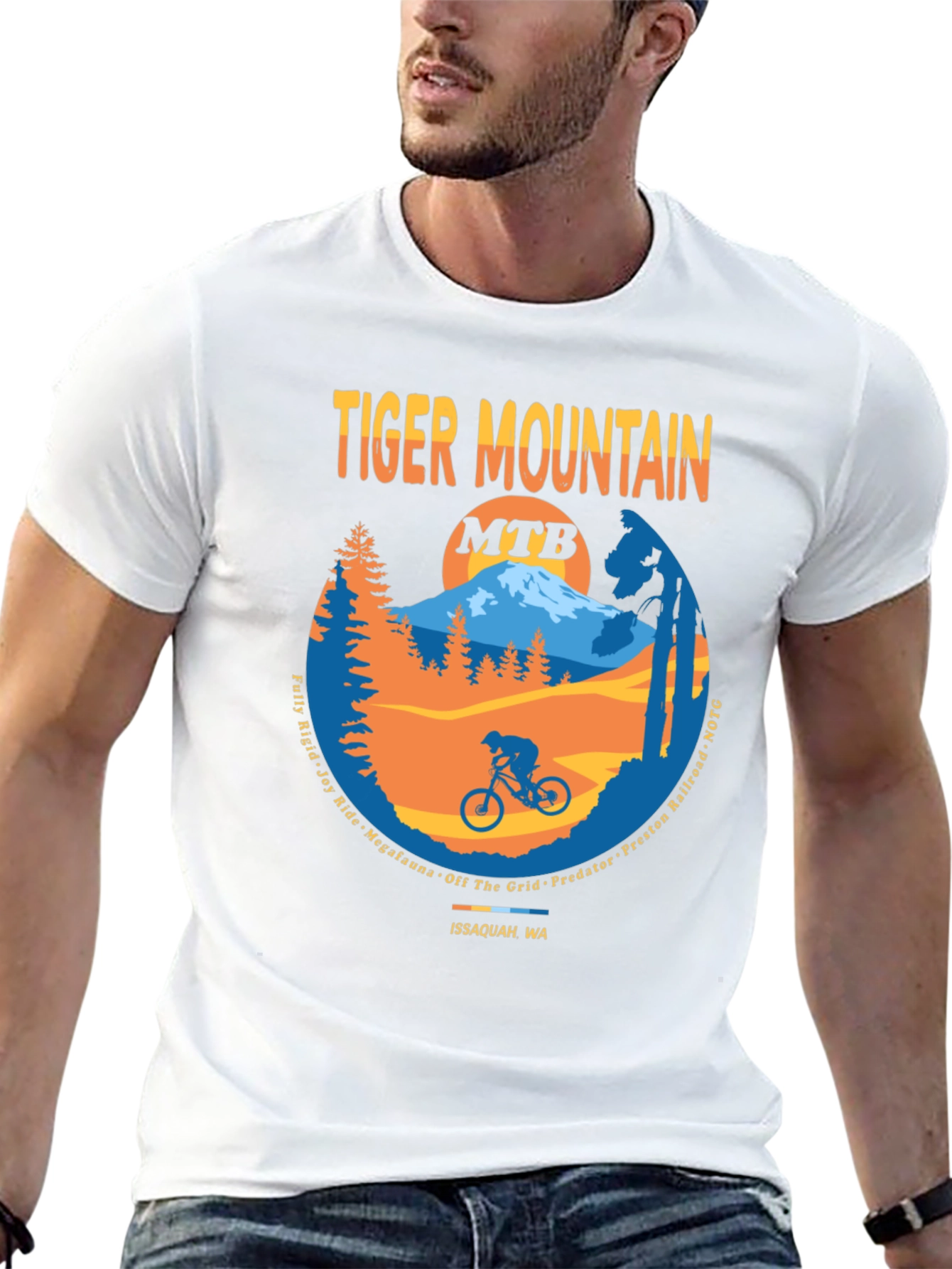 Tiger Mountain MTB Graphic T-Shirt - Cycling Apparel