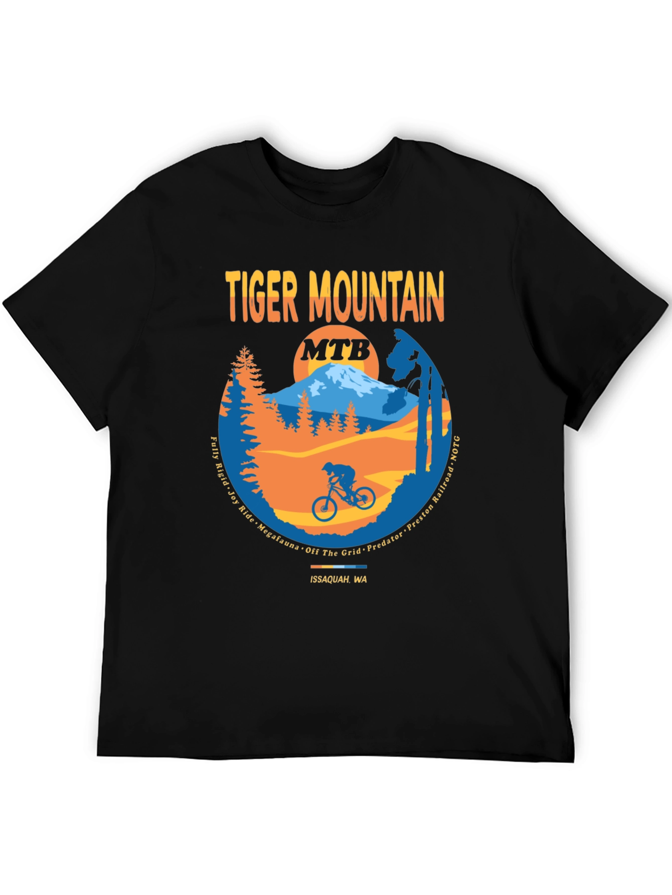 Tiger Mountain MTB Graphic T-Shirt - Cycling Apparel