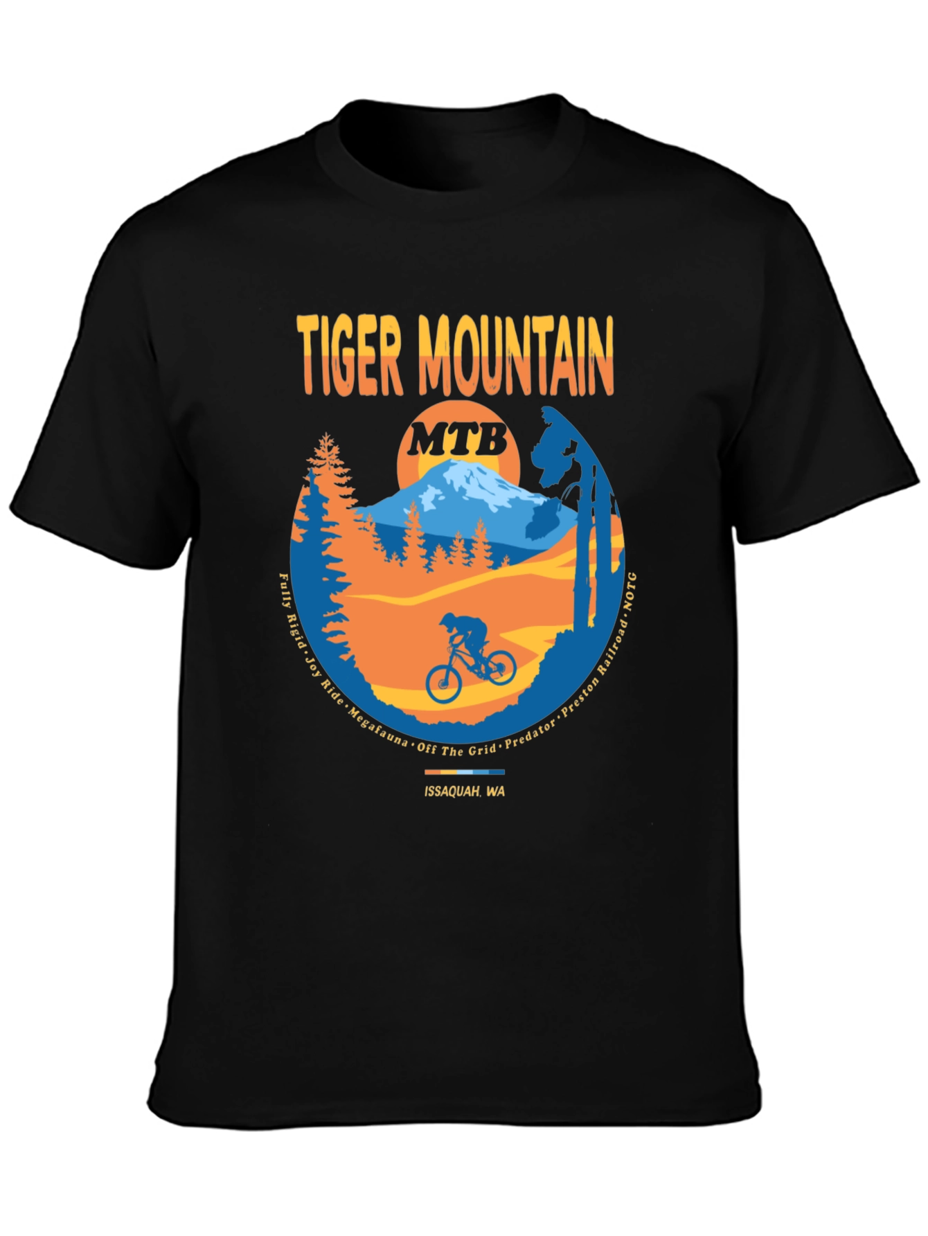 Tiger Mountain MTB Graphic T-Shirt - Cycling Apparel