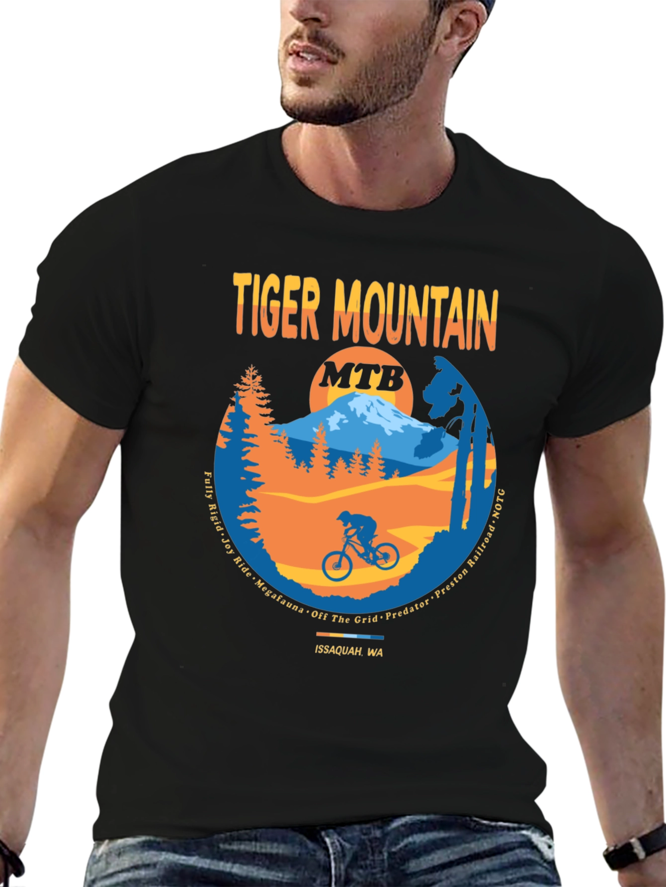 Tiger Mountain MTB Graphic T-Shirt - Cycling Apparel