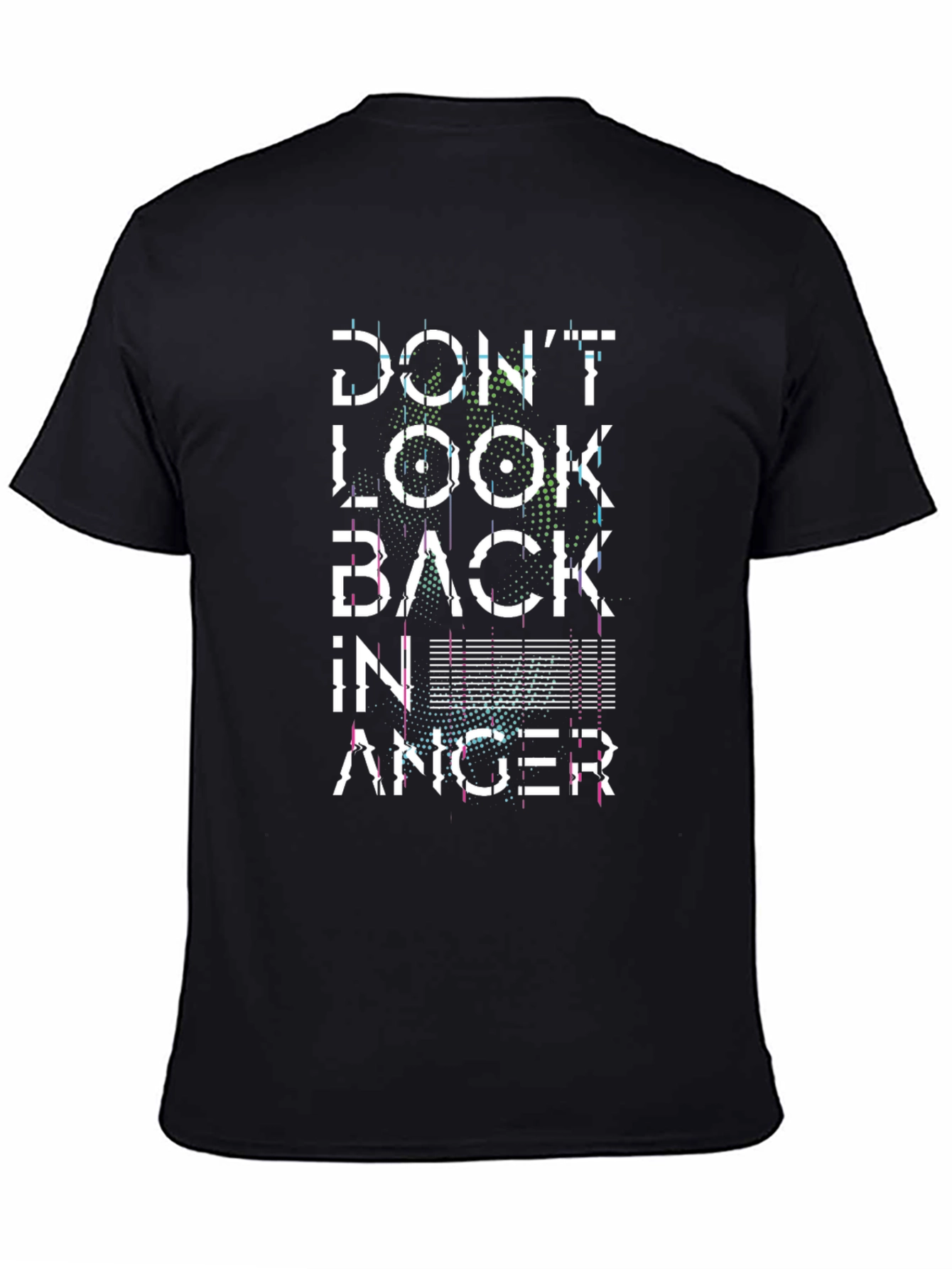 Dont Look Back in Anger Graphic Tee - Black