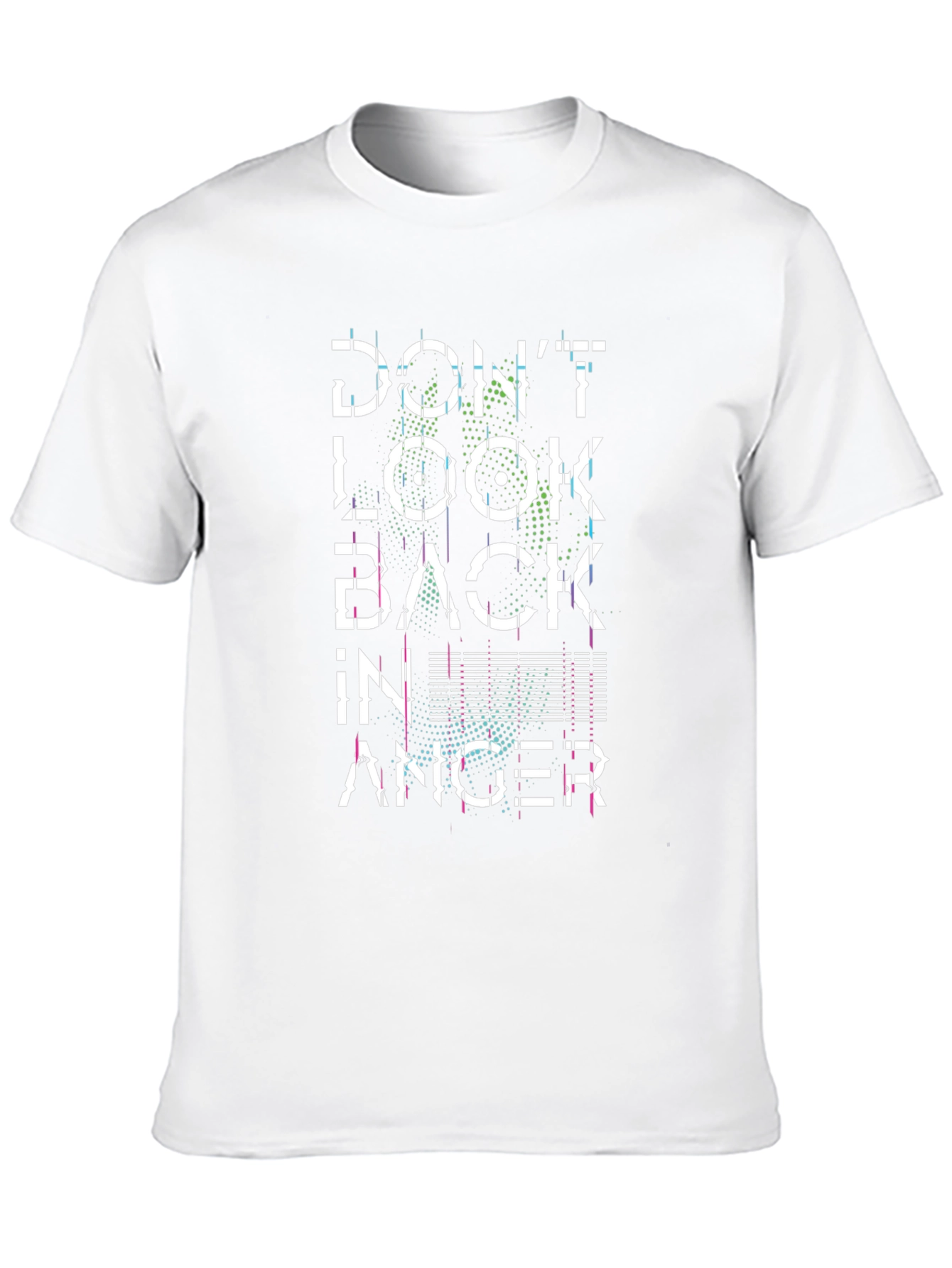 Dont Look Back in Anger Graphic Tee - Black