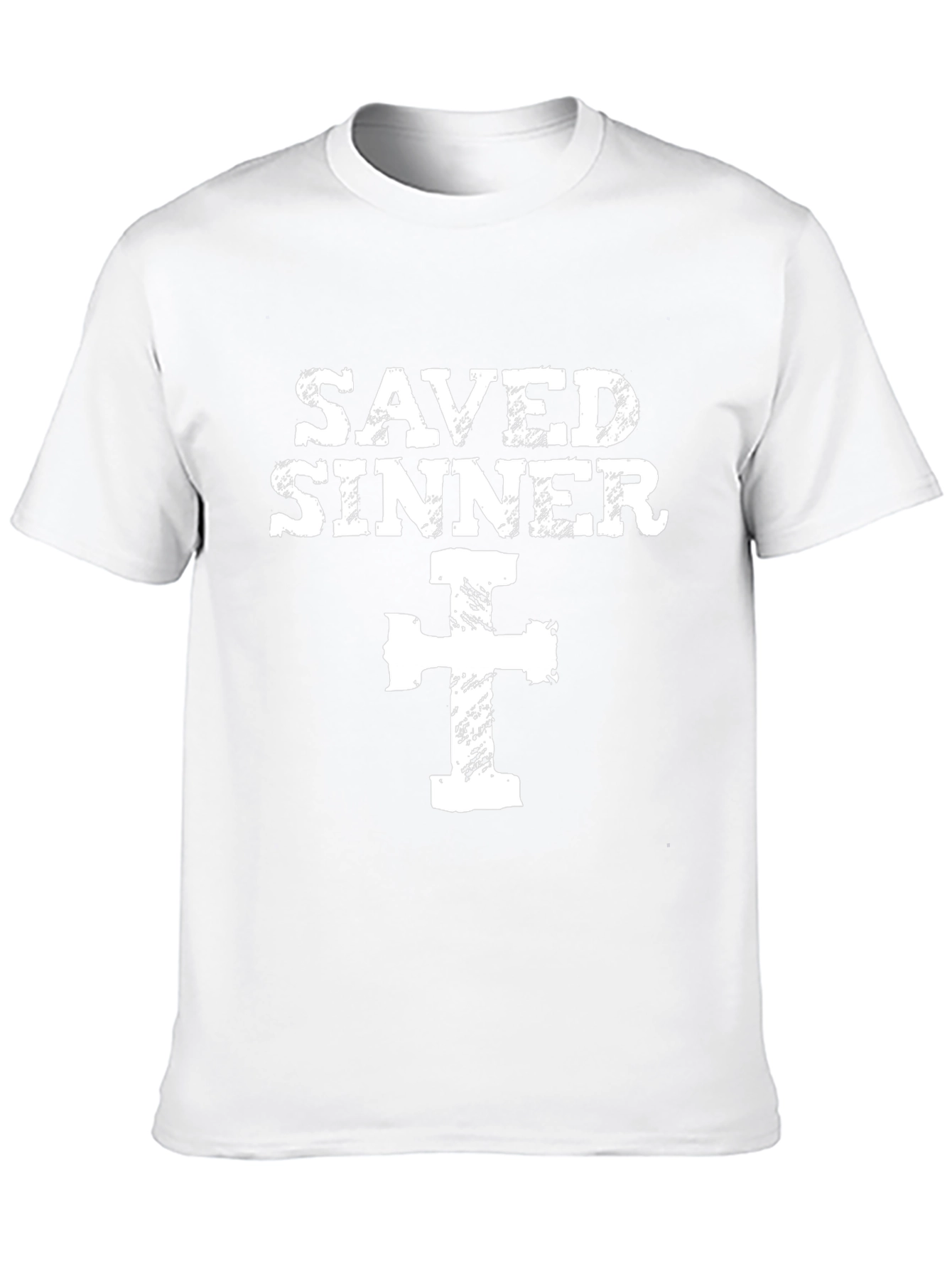 Saved Sinner Graphic Tee - Religious T-Shirt
