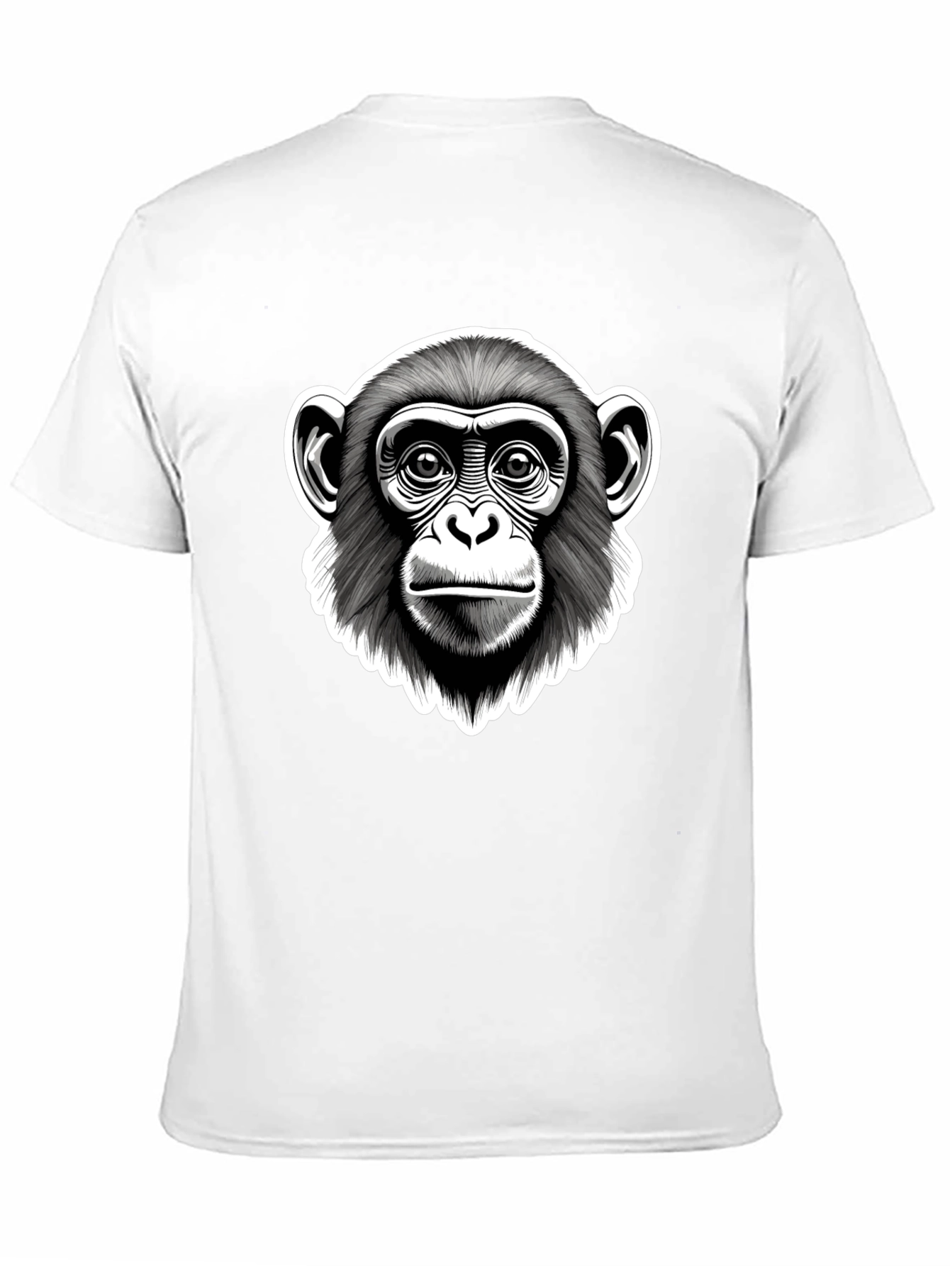 Chimpanzee Graphic Tee - Cool Ape T-Shirt