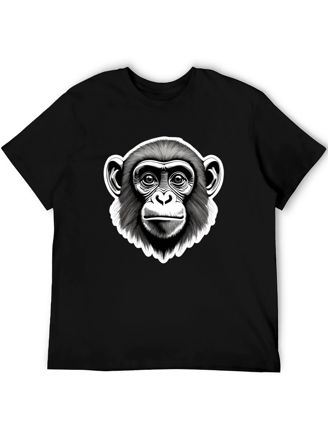 Chimpanzee Graphic Tee - Cool Ape T-Shirt