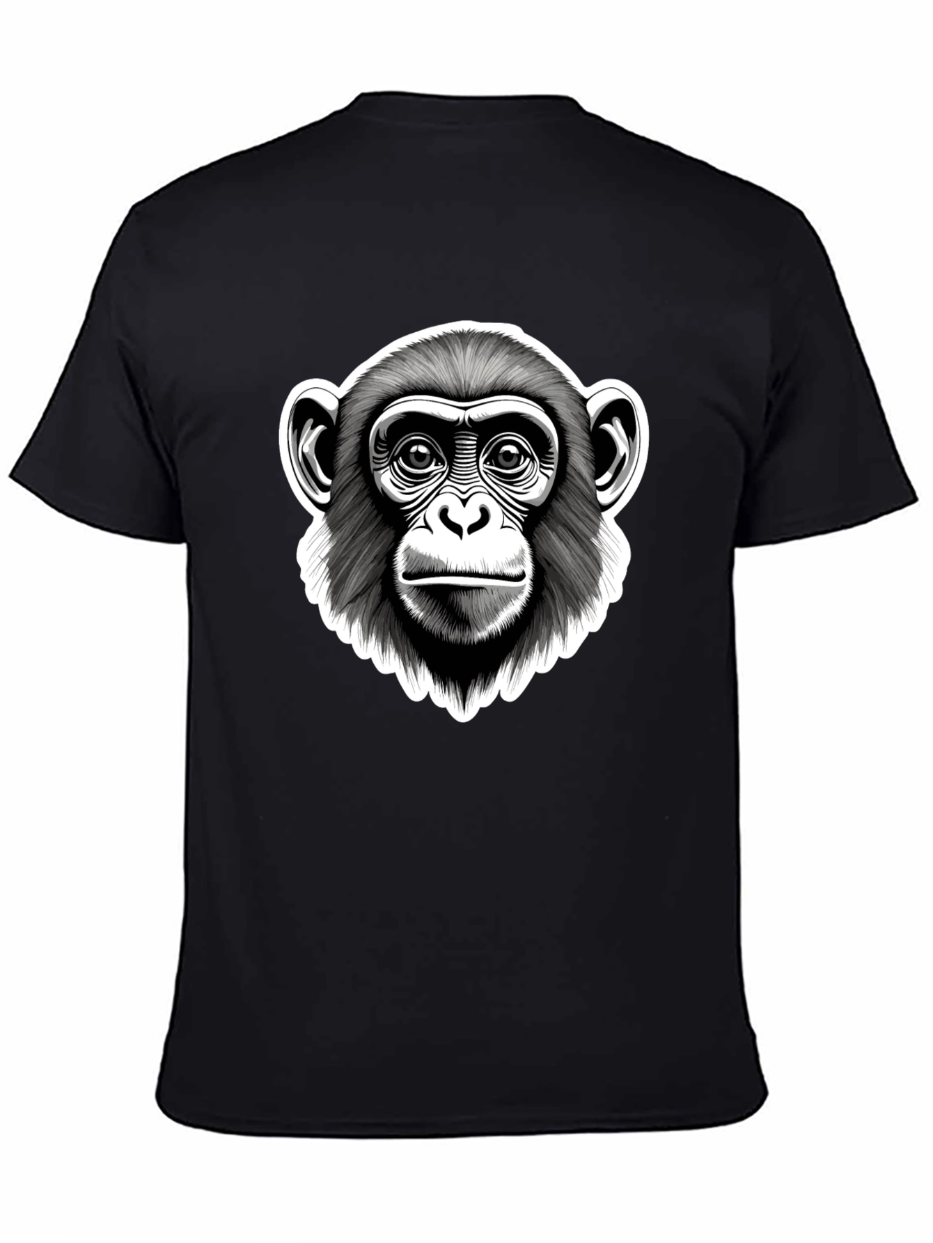 Chimpanzee Graphic Tee - Cool Ape T-Shirt