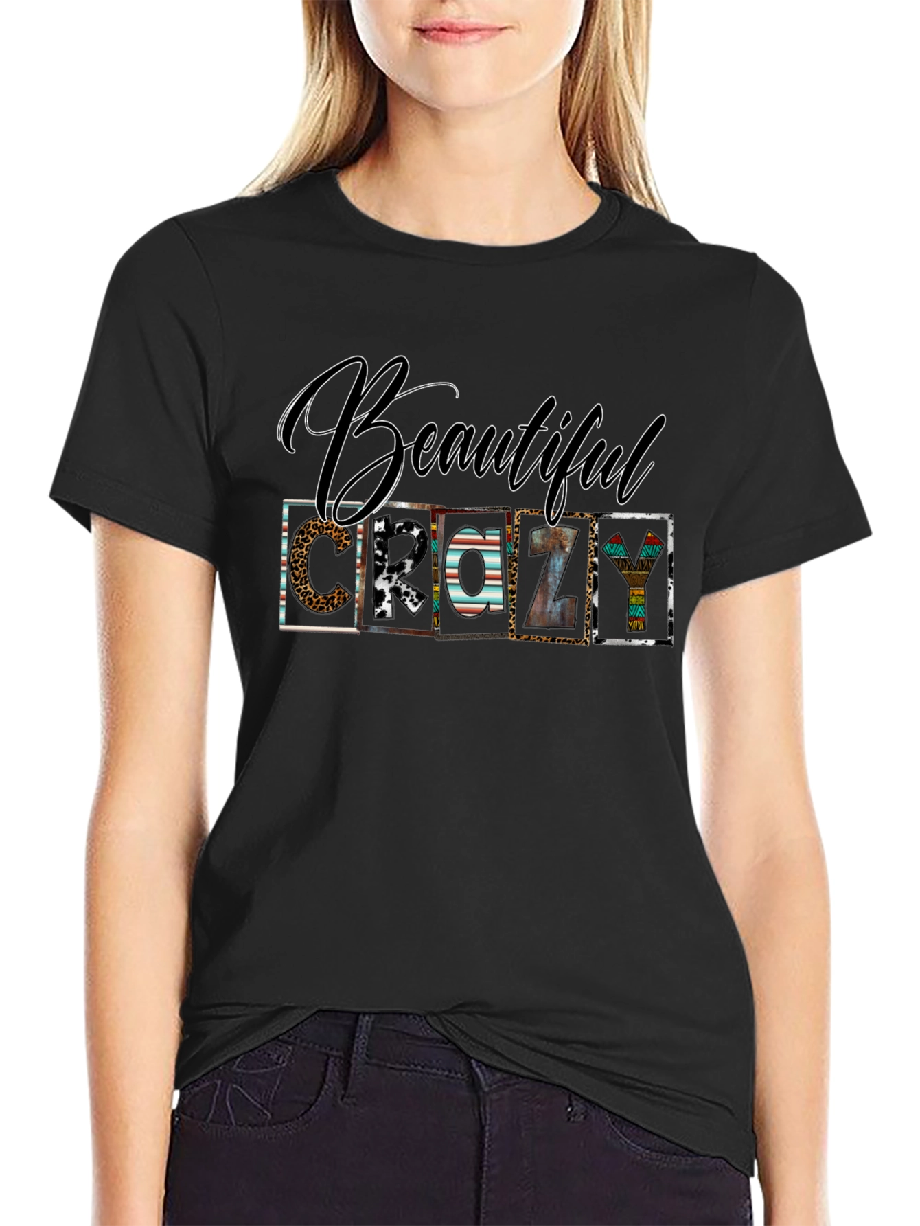 Beautiful Crazy Graphic Tee