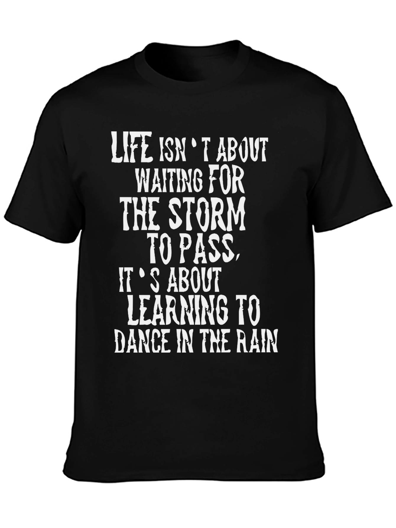 Life Isnt About Waiting T-Shirt Black