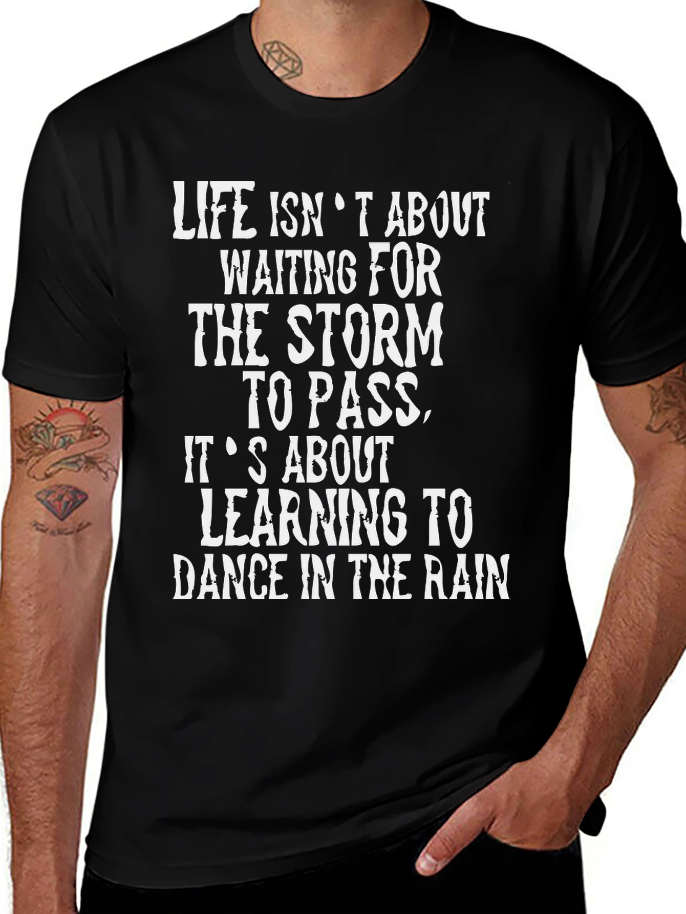 Life Isnt About Waiting T-Shirt Black