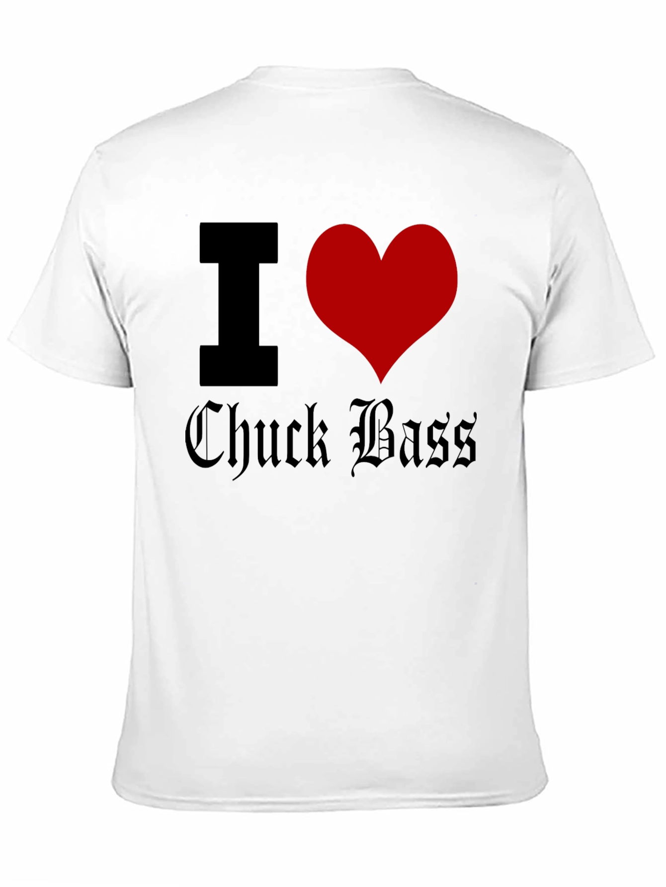I Heart Chuck Bass T-Shirt - Fan Apparel