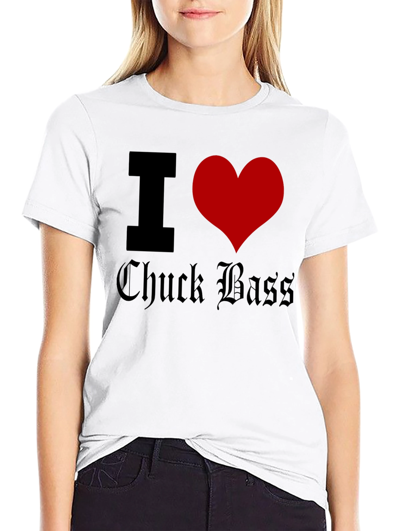 I Heart Chuck Bass T-Shirt - Fan Apparel