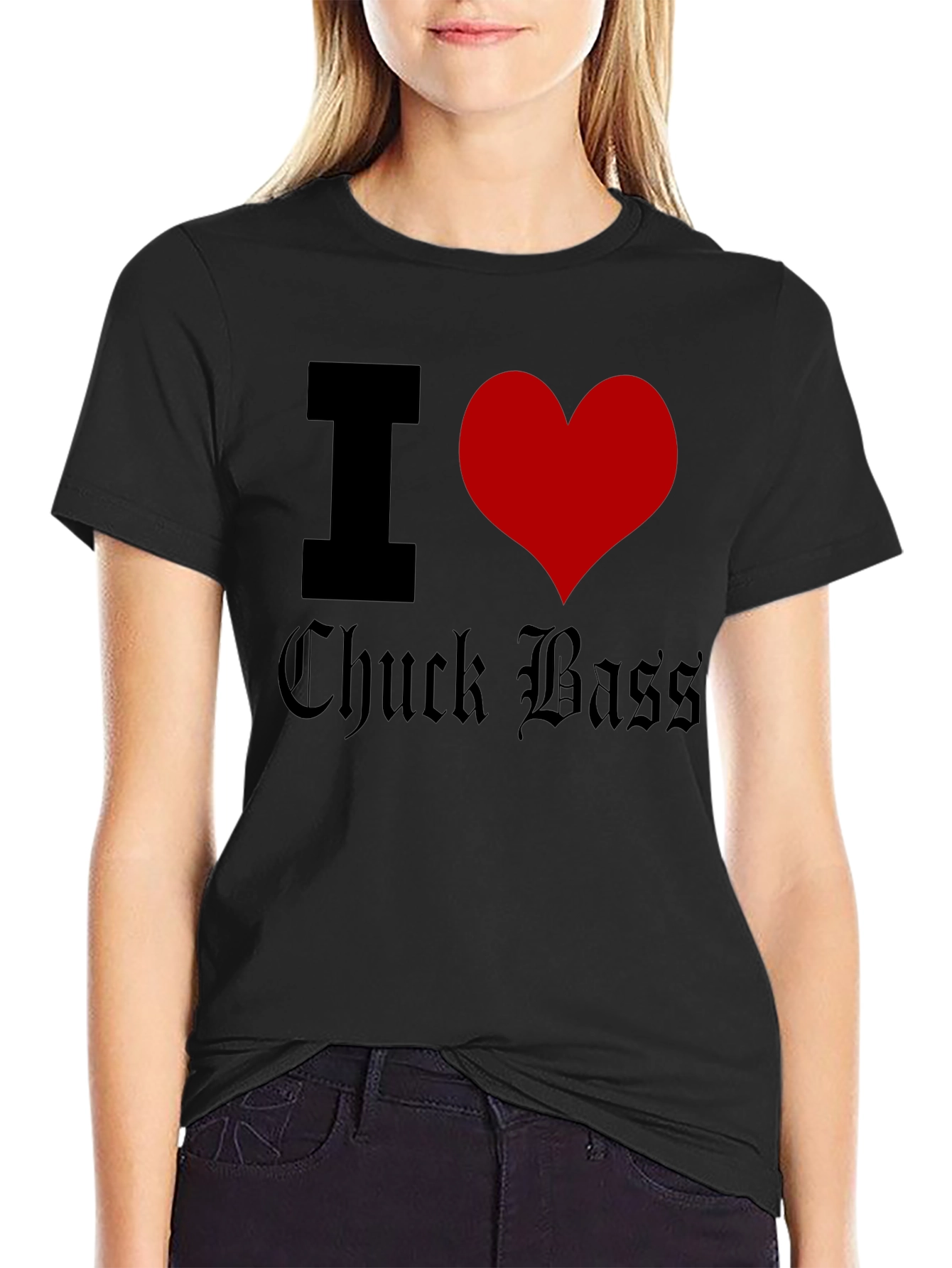 I Heart Chuck Bass T-Shirt - Fan Apparel