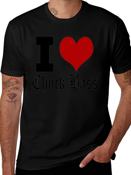I Heart Chuck Bass T-Shirt - Fan Apparel