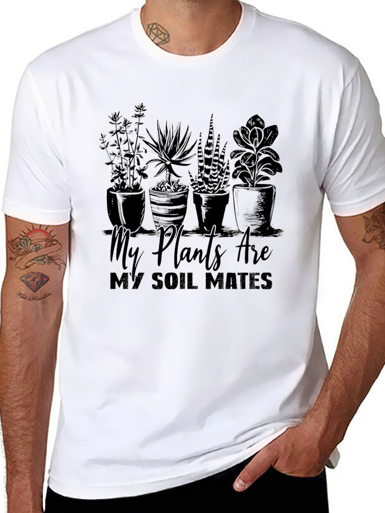 My Plants Are My Soil Mates T-Shirt