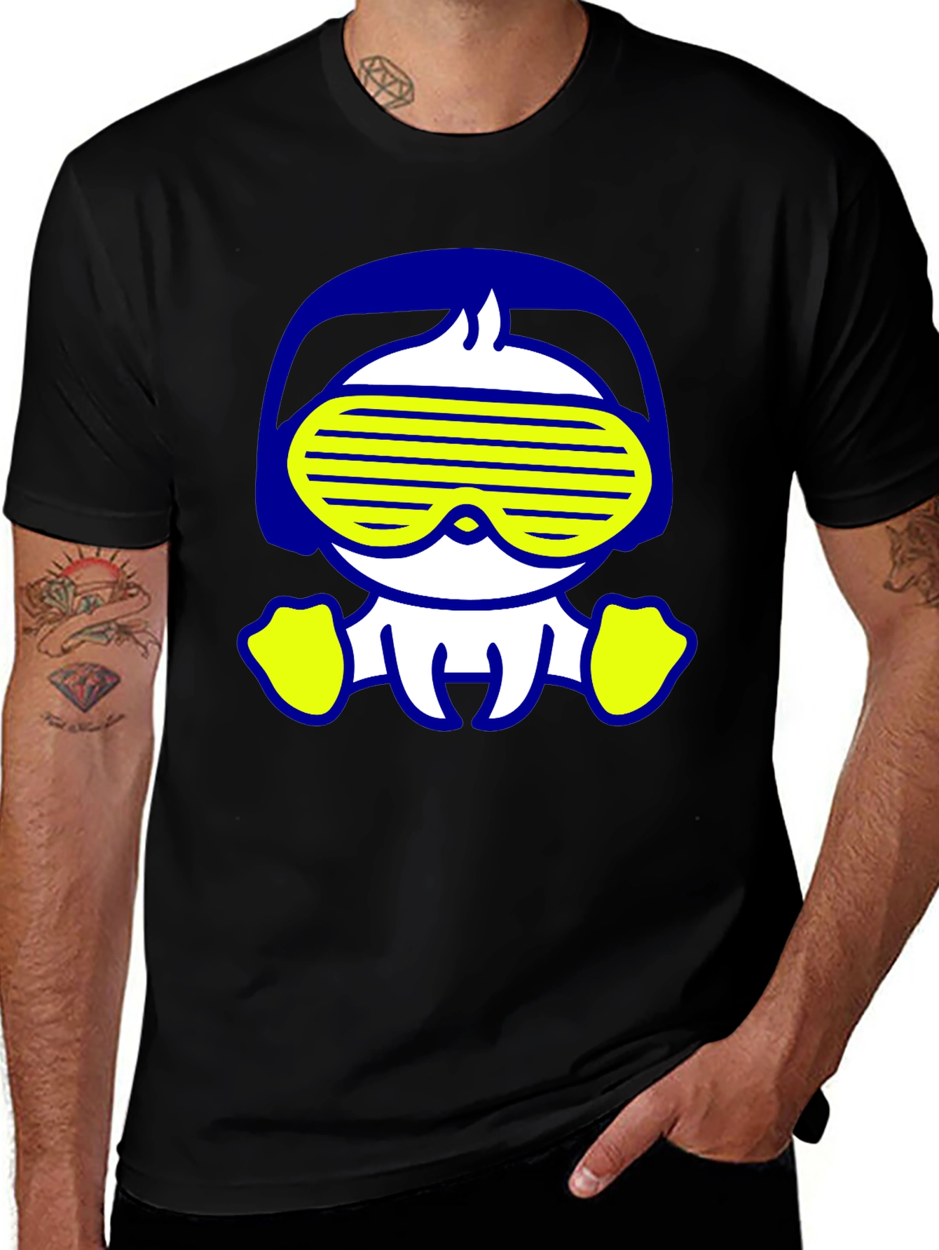Retro Duck Rave T-Shirt - DJ Duckie Tee