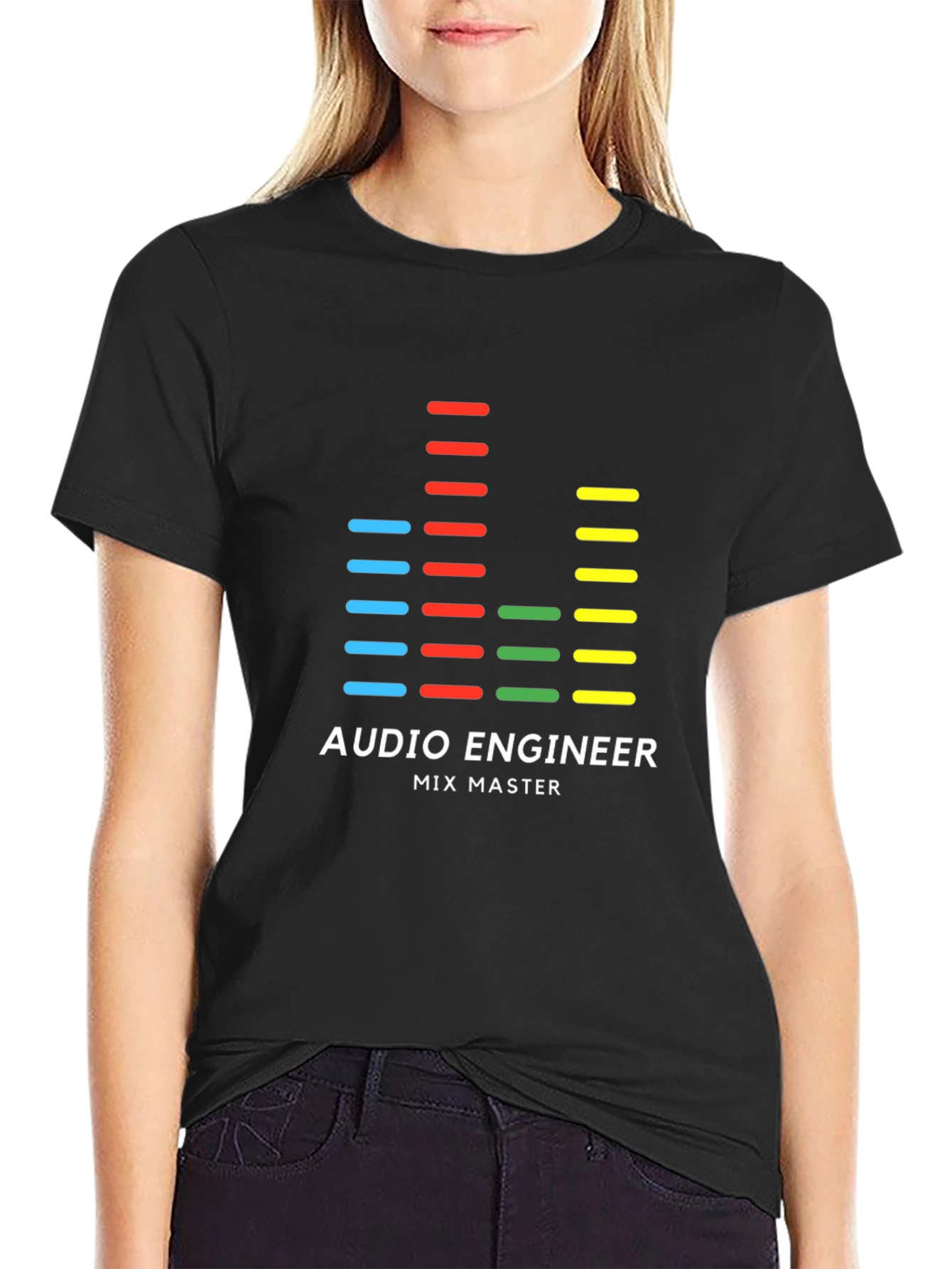 Audio Engineer Mix Master Graphic Tee