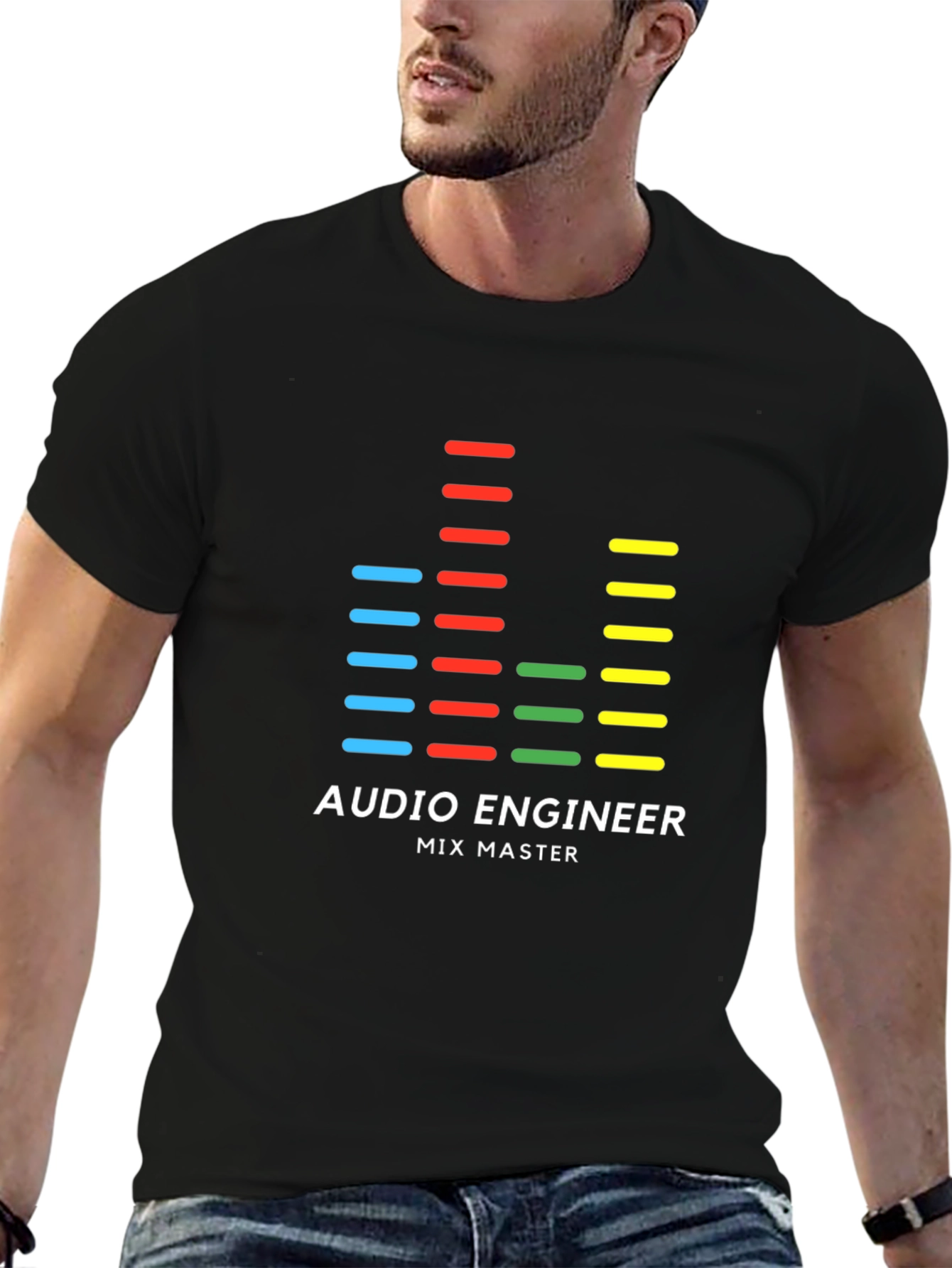 Audio Engineer Mix Master Graphic Tee